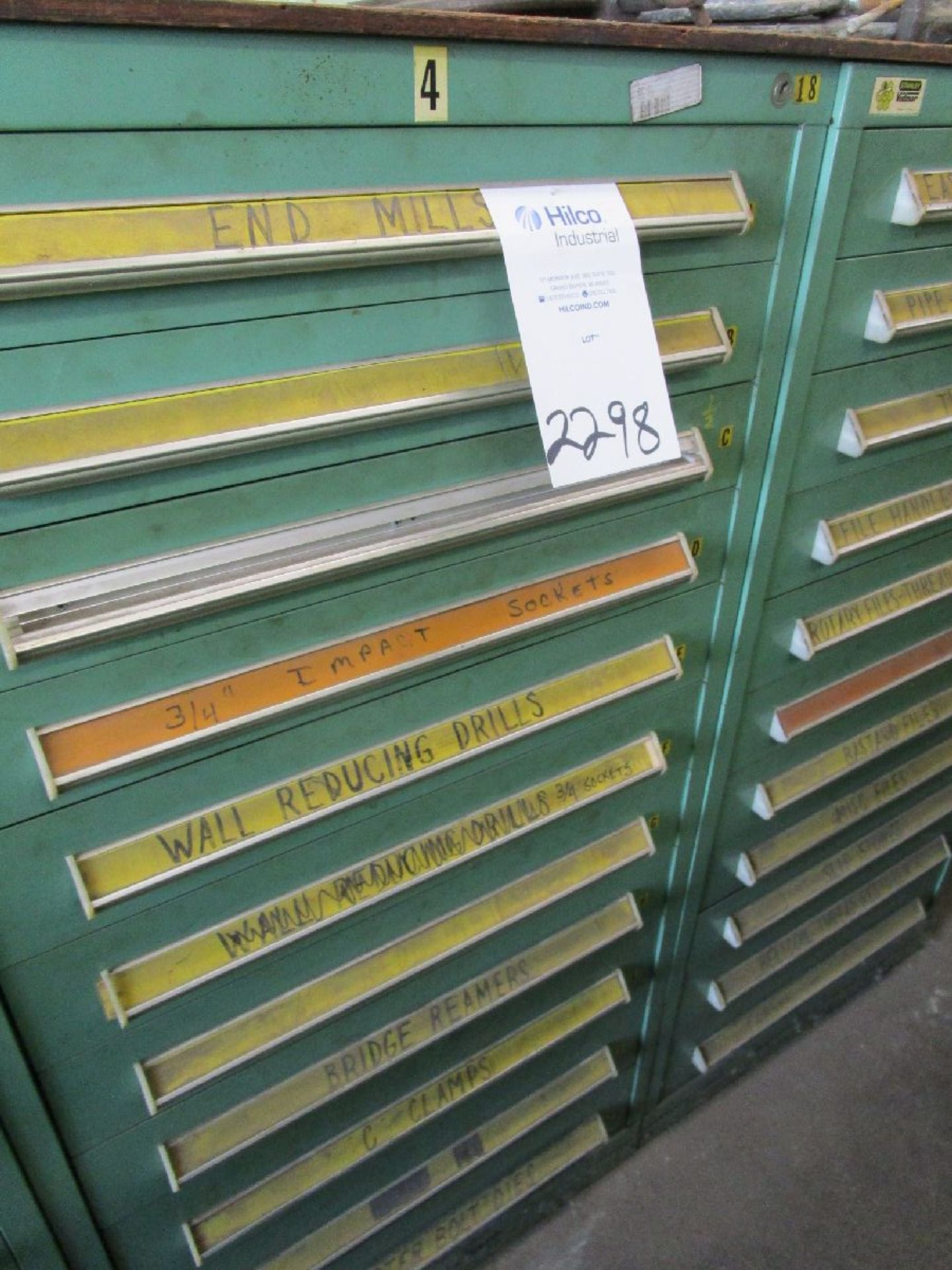 Stanley Vidmar 11-Drawers Storage Cabinet