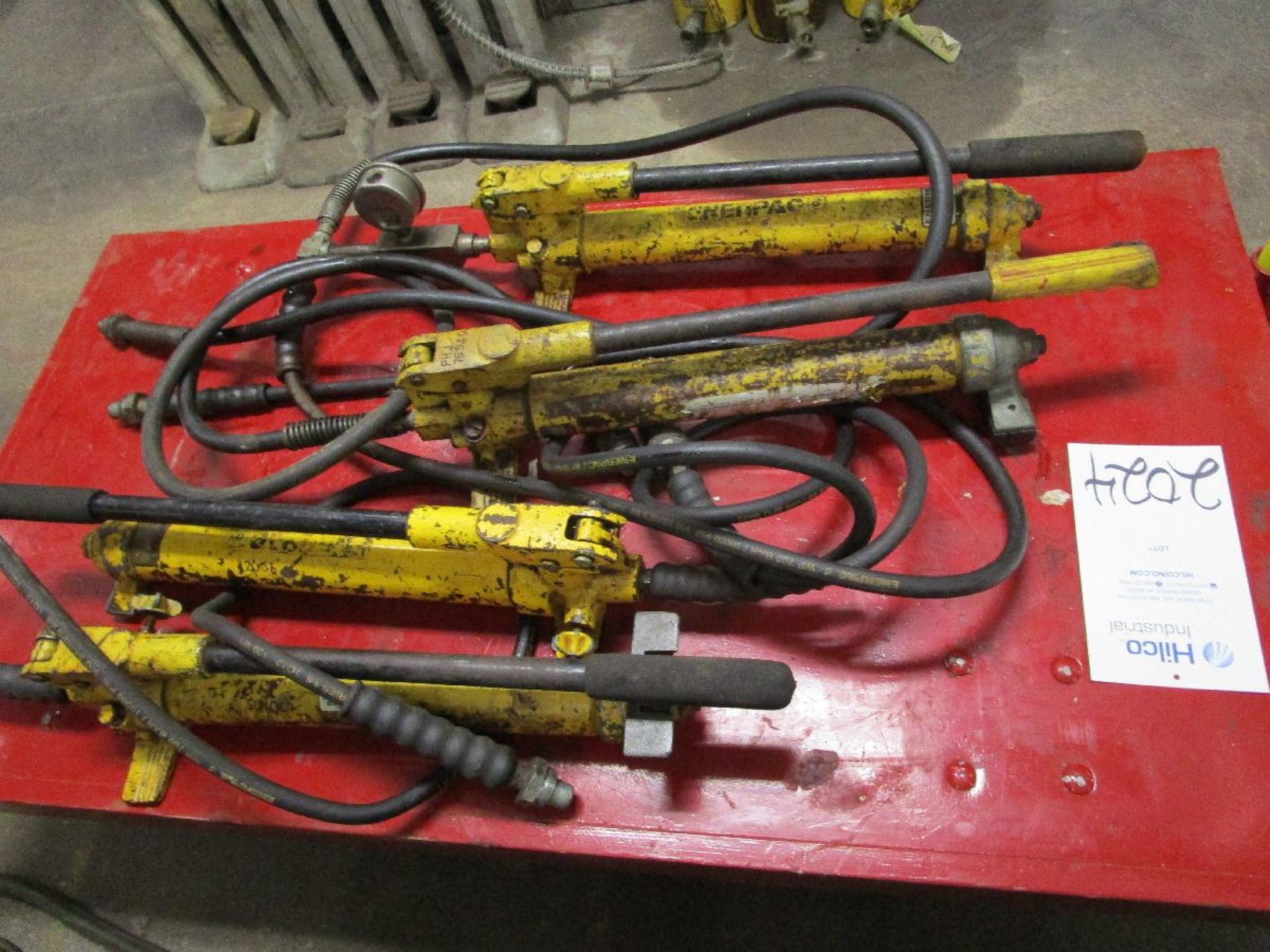 Enerpac Hydraulic Hand Pump - Image 3 of 3