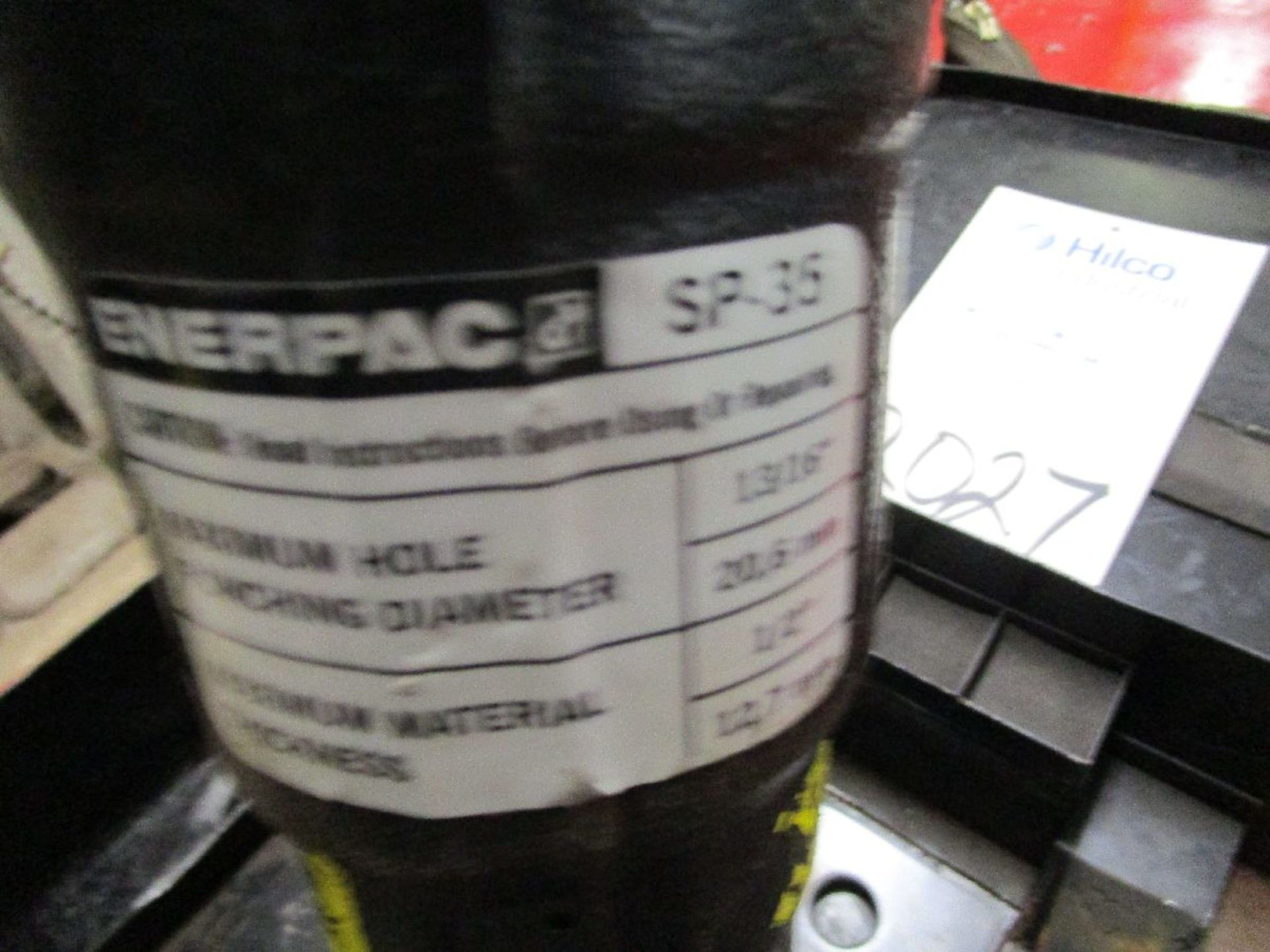 Enerpac Model SP-35 Hydraulic Hole Punch - Image 2 of 2