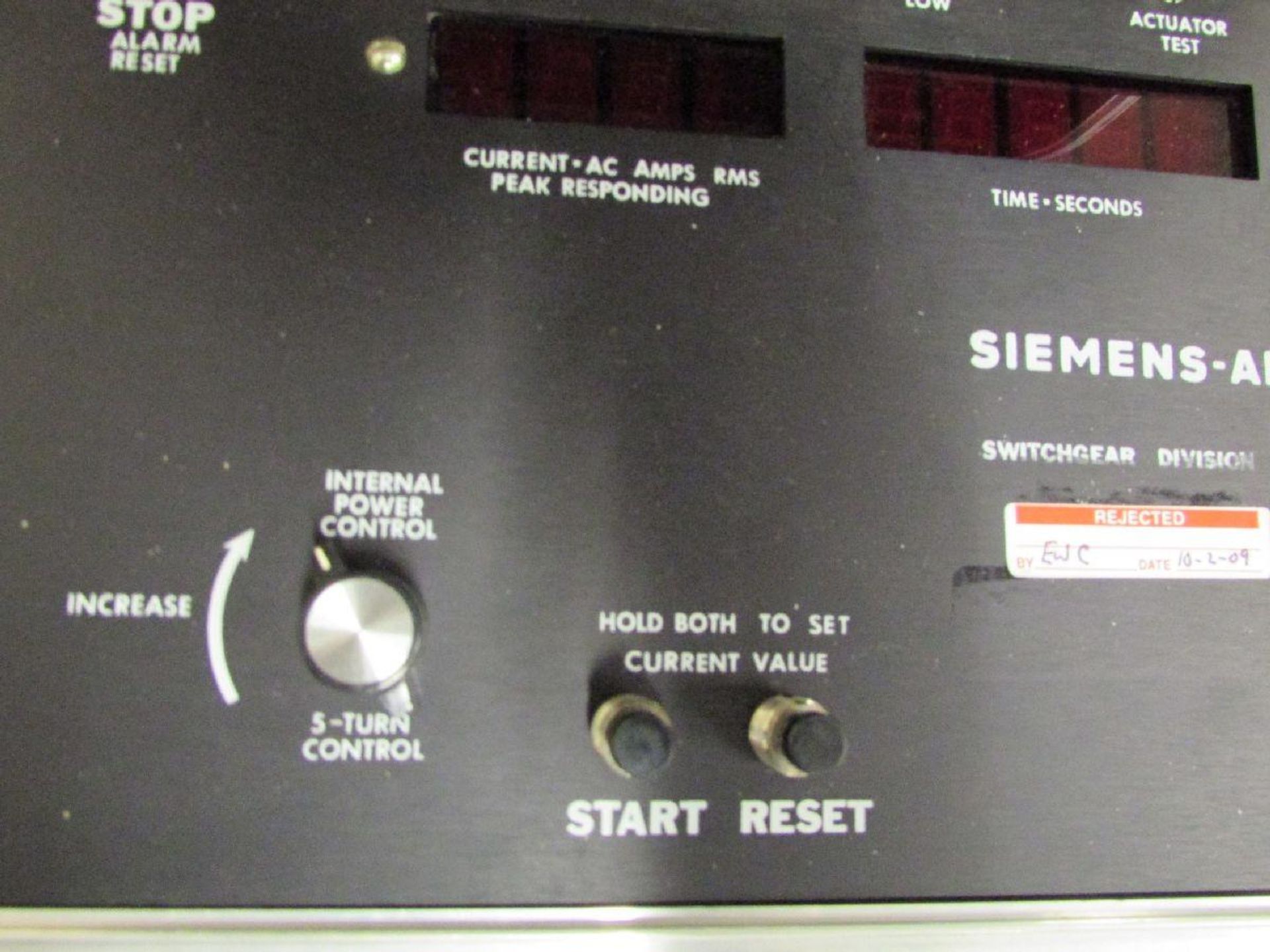 Siemens-Allis Model PTS 3 Static Trip Tester - Image 3 of 4