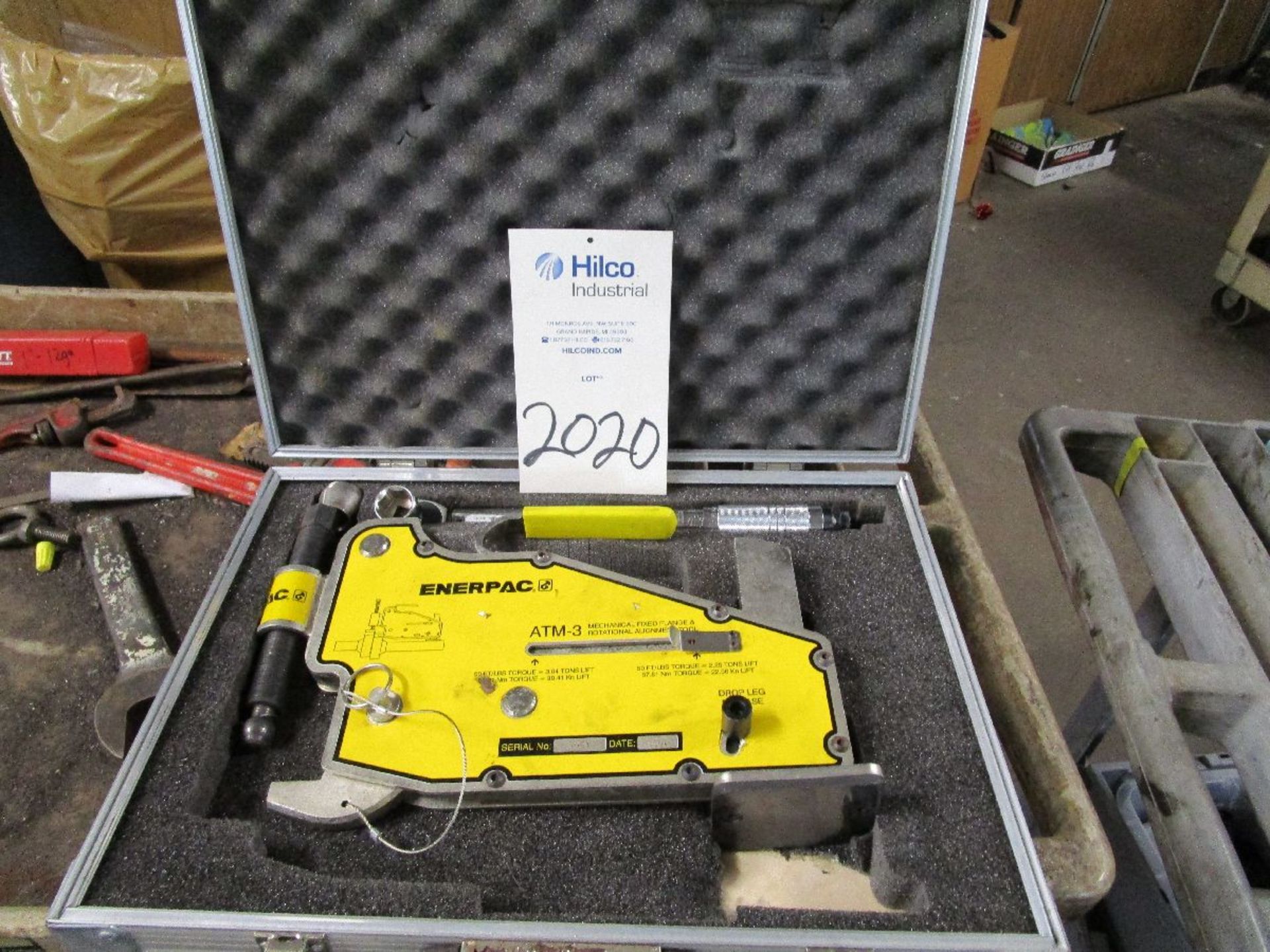 Enerpac Model ATM-3 Mechanical Fixed Flange Rotational Alignment Tool