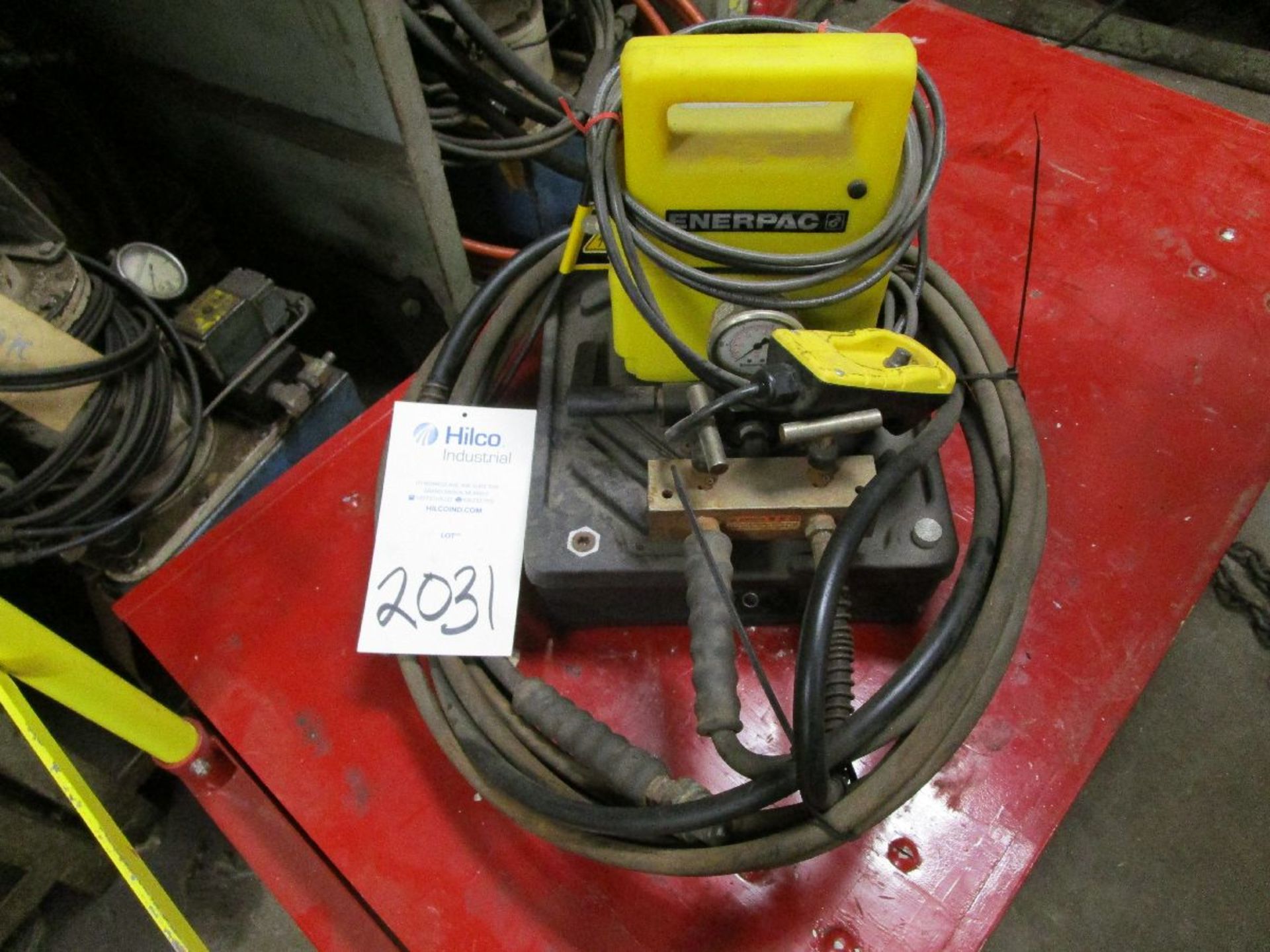 Enerpac Model PUJ12018 Hydraulic Portable Electric Pump