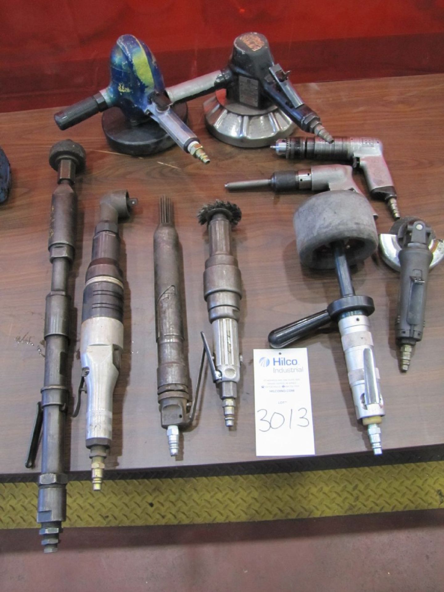 Assorted Pneumatic Power Hand Tools