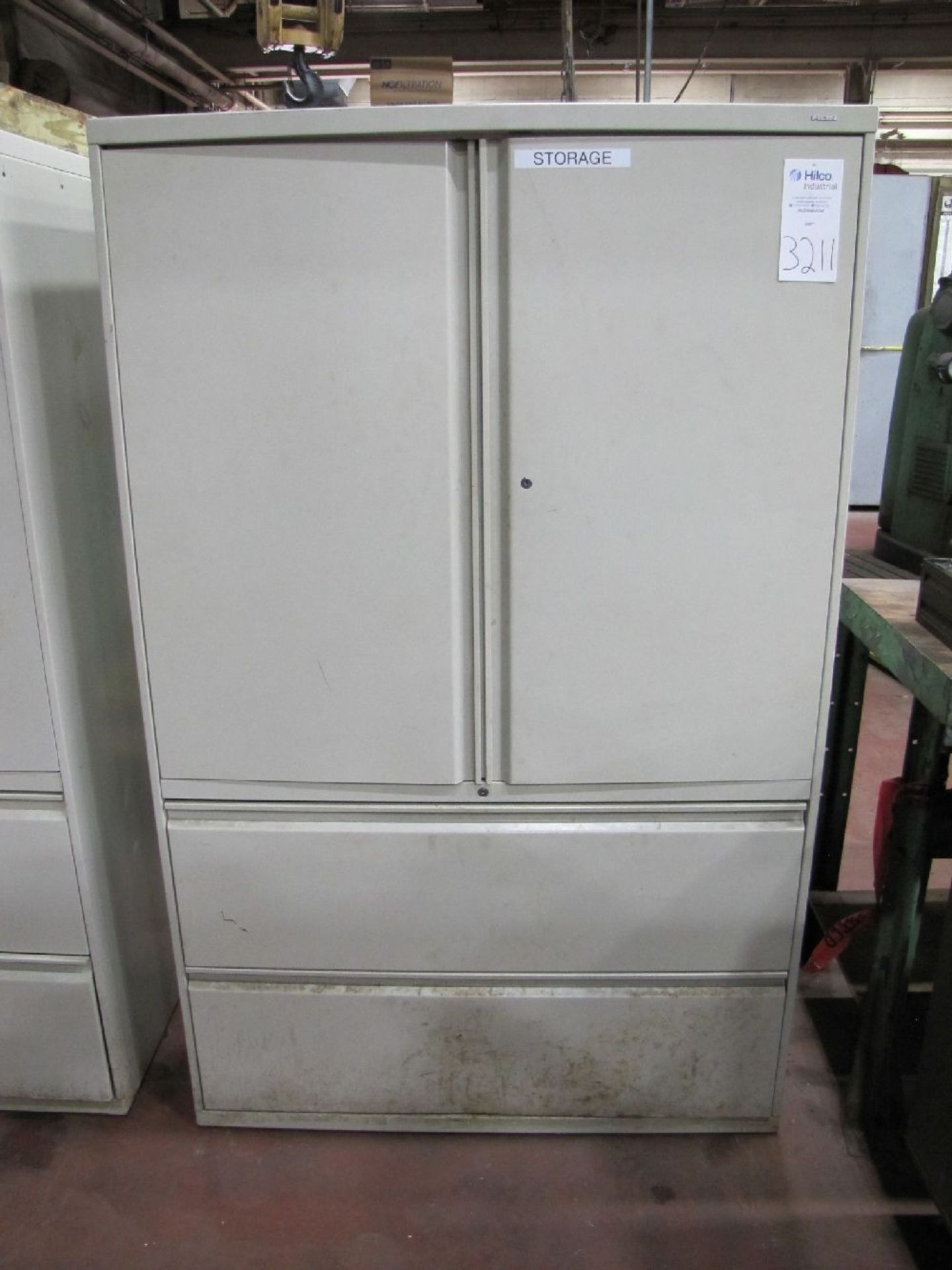 HDN 42"x19"x67" 2-Door/2-Drawer Storage Cabinets