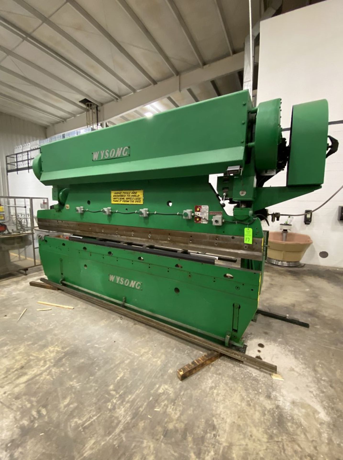 Wysong Model 110-10 110-Ton x 14' Mechanical Press Brake