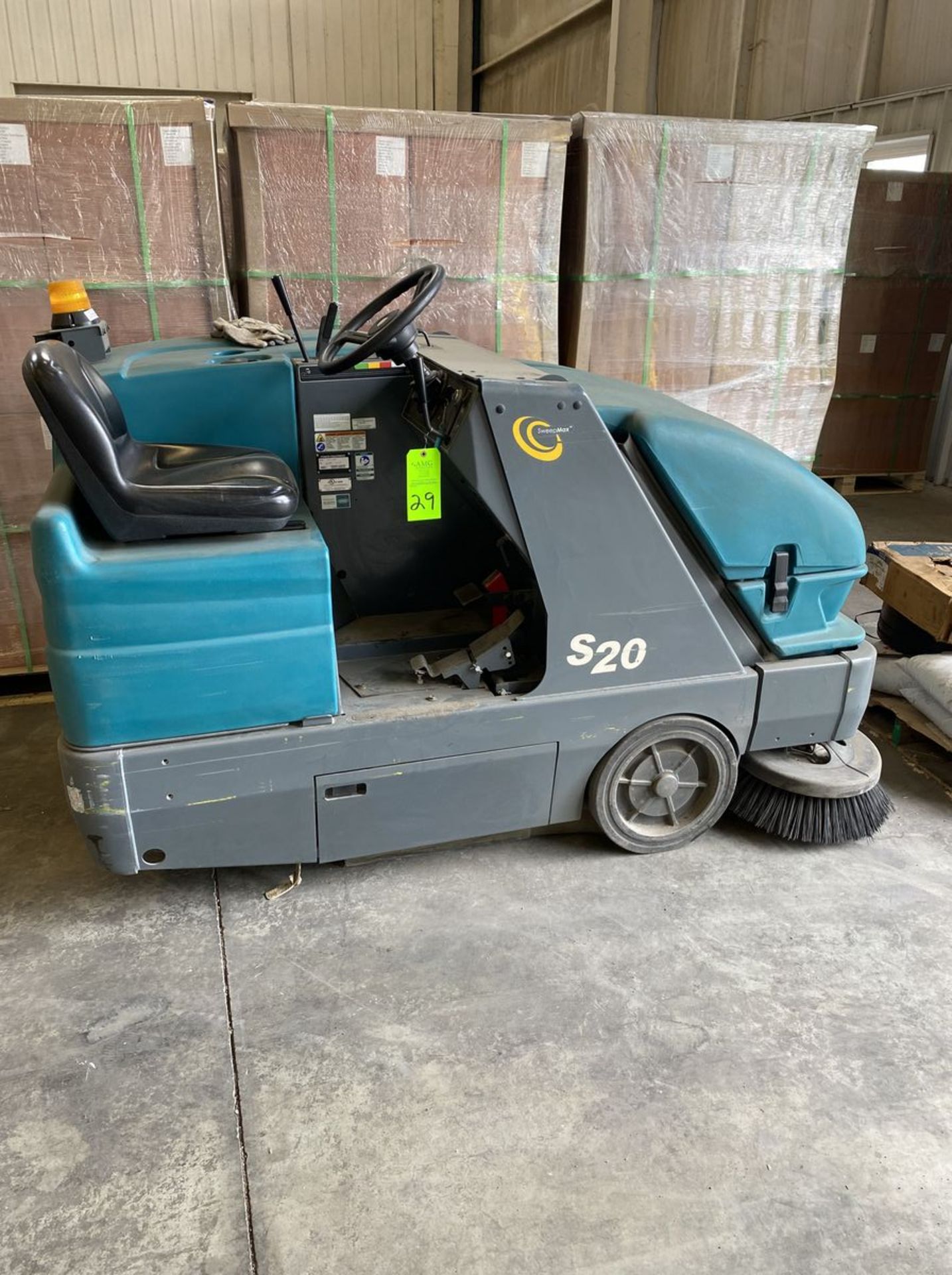 Tennant Model S-20 LPG Riding Floor Sweeper