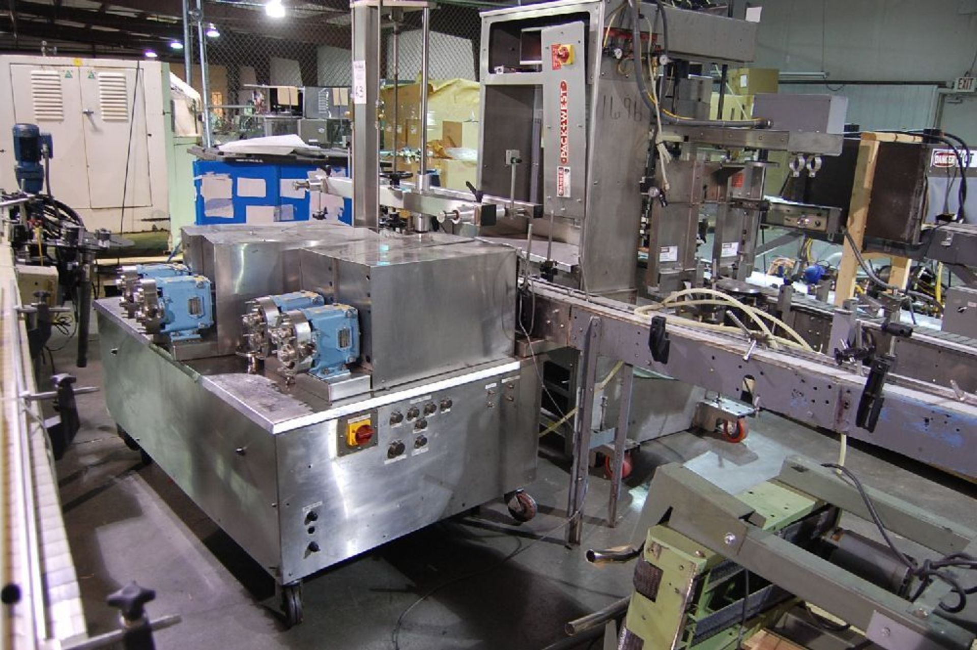 Oden Model Pro/Fill 3000 Inline Piston Filler