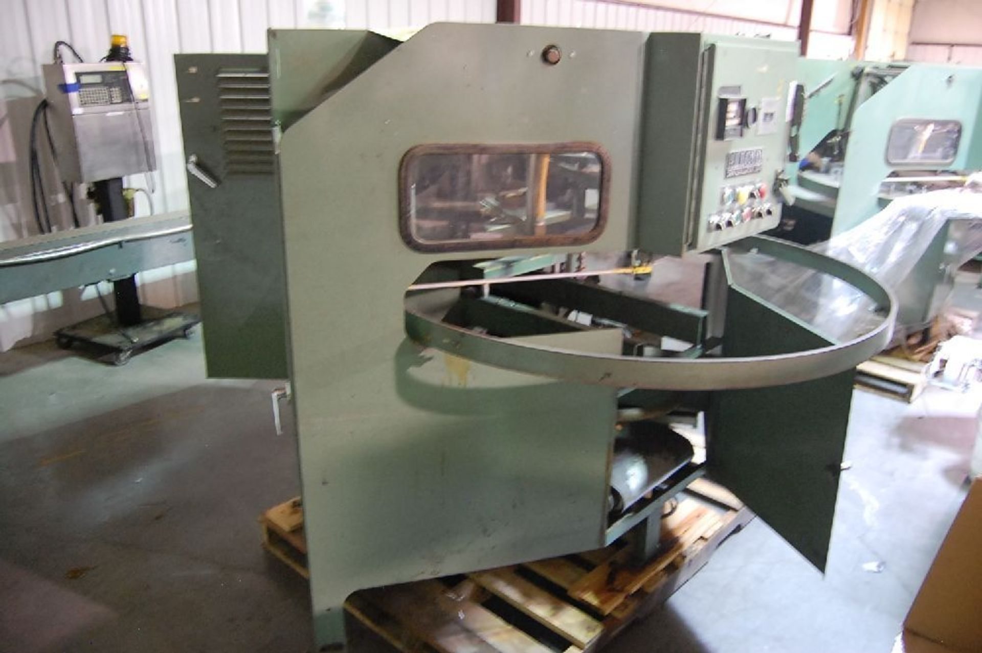 Alloyd Model 6S-CBE Rotary Blister Sealer