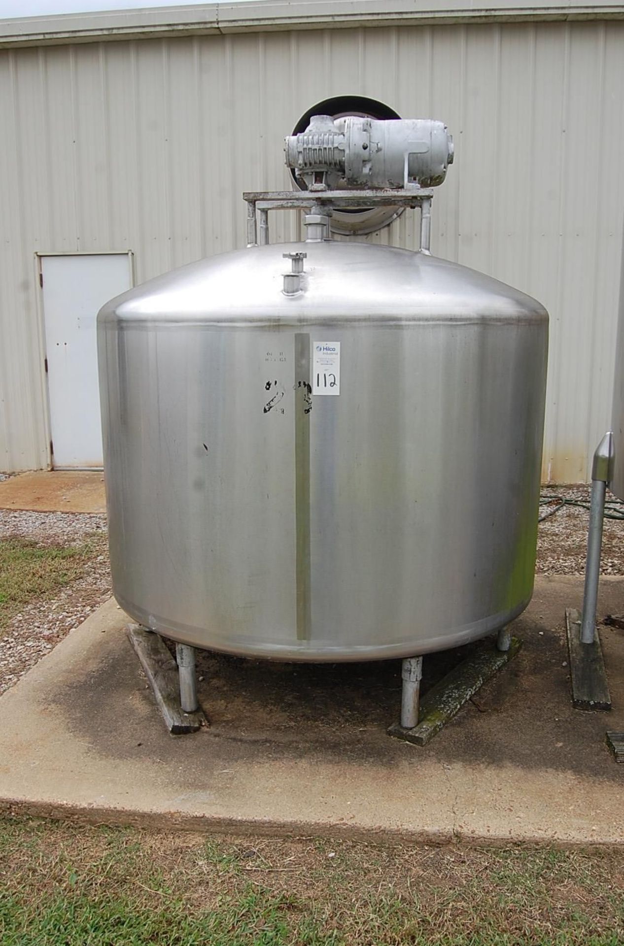 Stainless Steel Wet Mix Tank