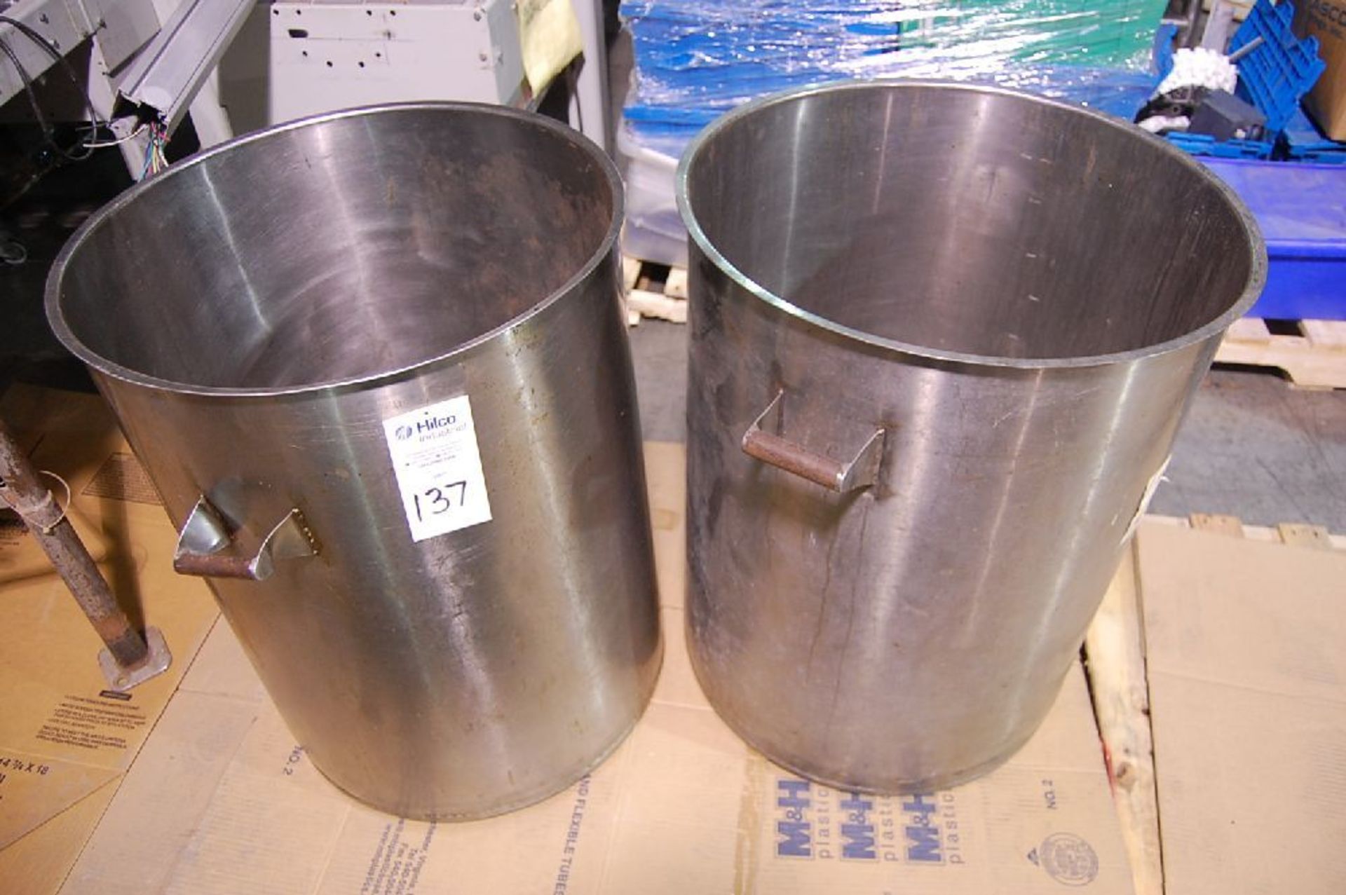 Approx. 50-Gallon Stainless Steel Storage Tank