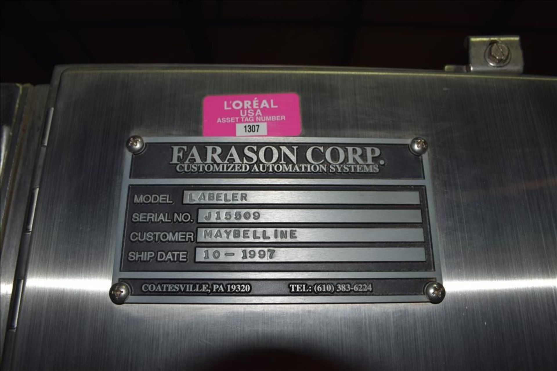 Farason Model LABELER Front, Back and Wrap Labeler - Image 6 of 7