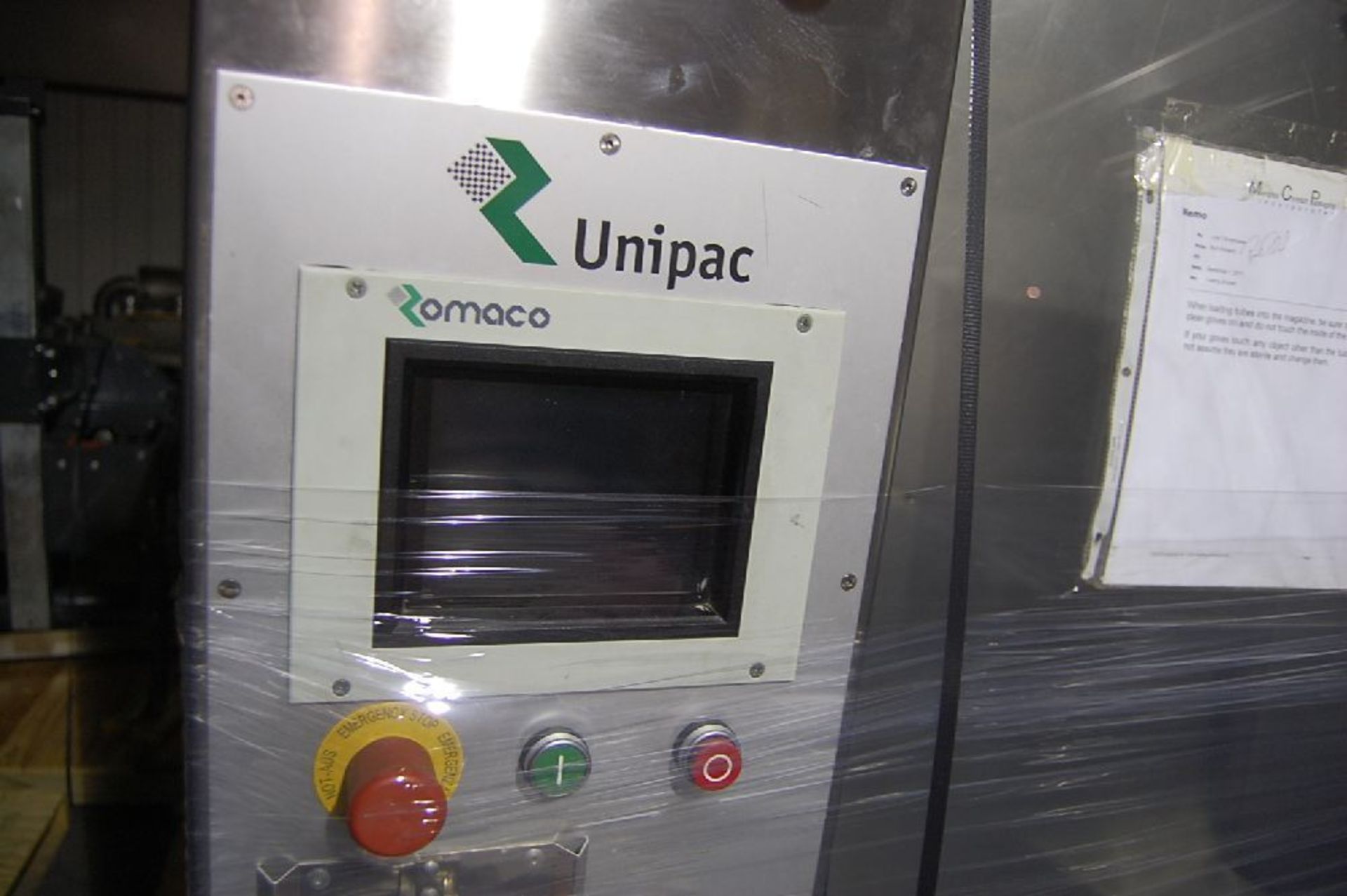 Unipac Model UNIPAC 120 Rotary Tube Filler - Image 20 of 20