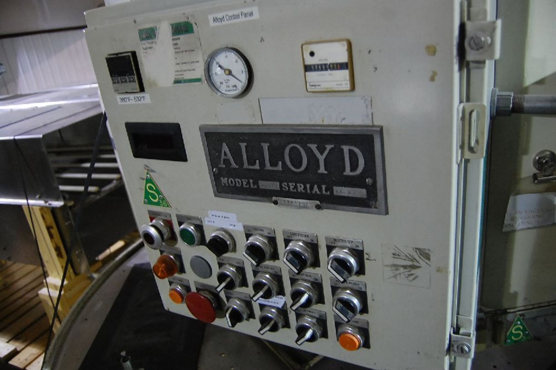 Alloyd Model 6S-CBE Rotary Blister Sealer - Image 3 of 3