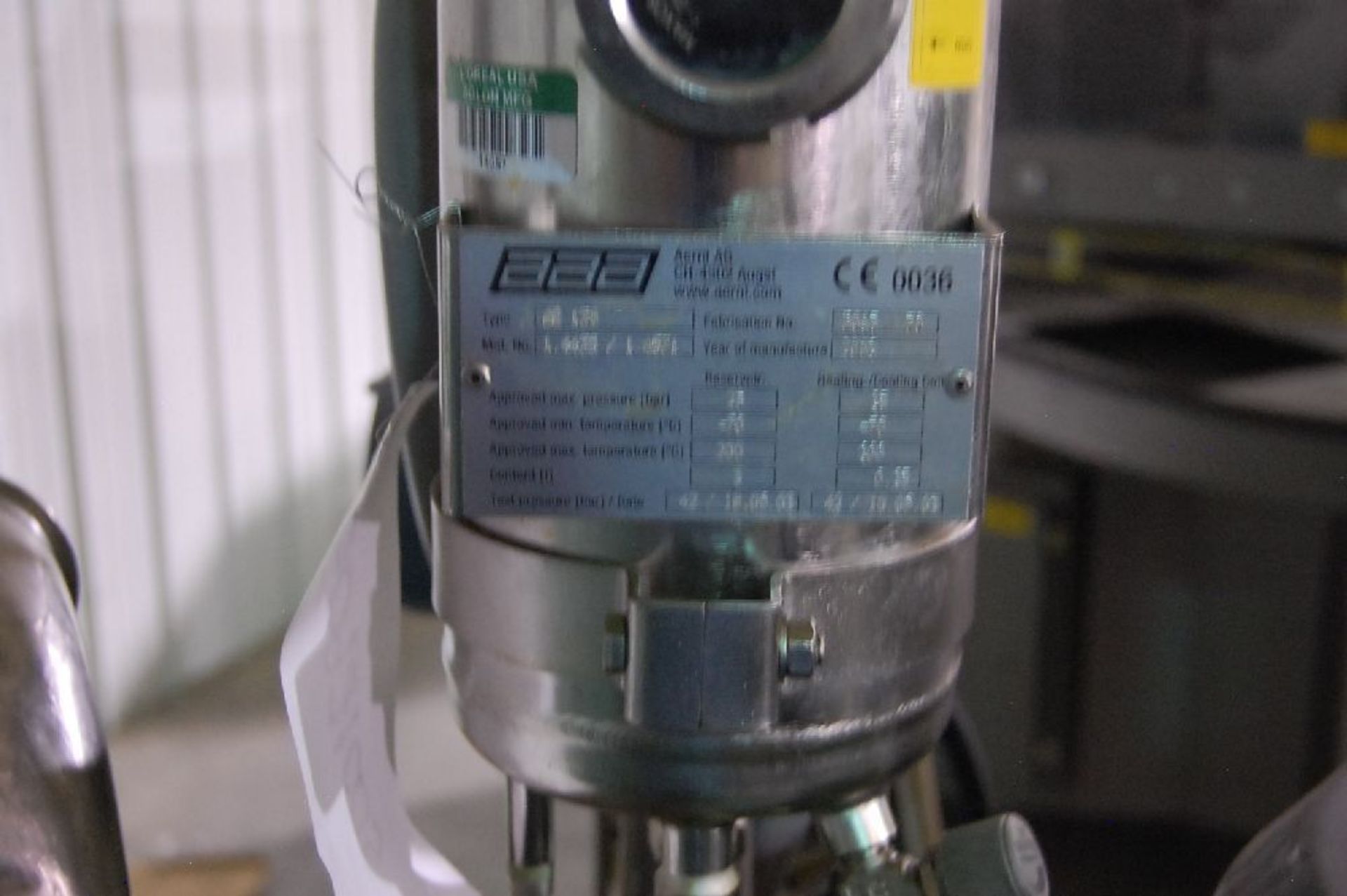 IKA Works Model DR 2000/20 50hp Dispax High Shear Inline Disperser - Image 3 of 18