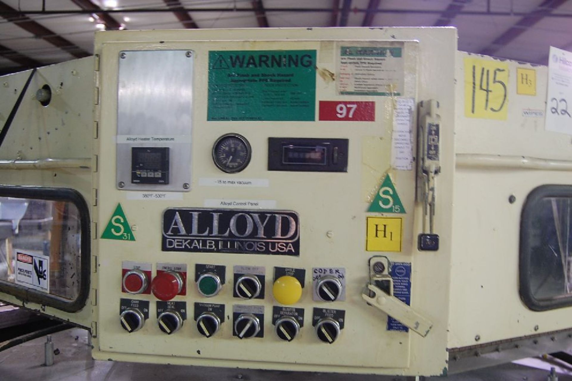 Alloyd Model 6S-CBE Rotary Blister Sealer - Image 2 of 4