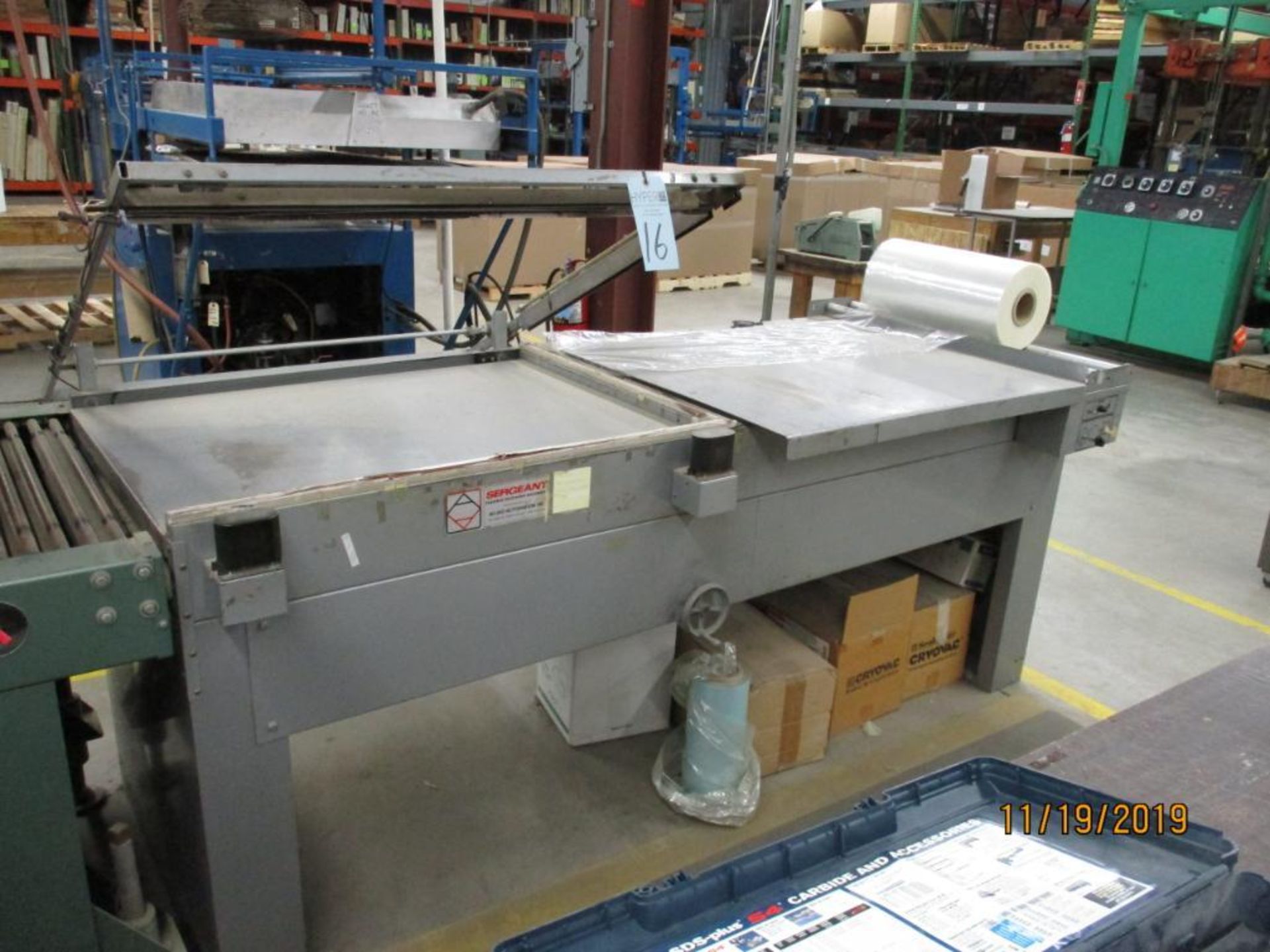 Sergeant Flexible Packaging Sealer 32" x 40" Work Area M/N 3040B S/N 12810 - Image 2 of 4