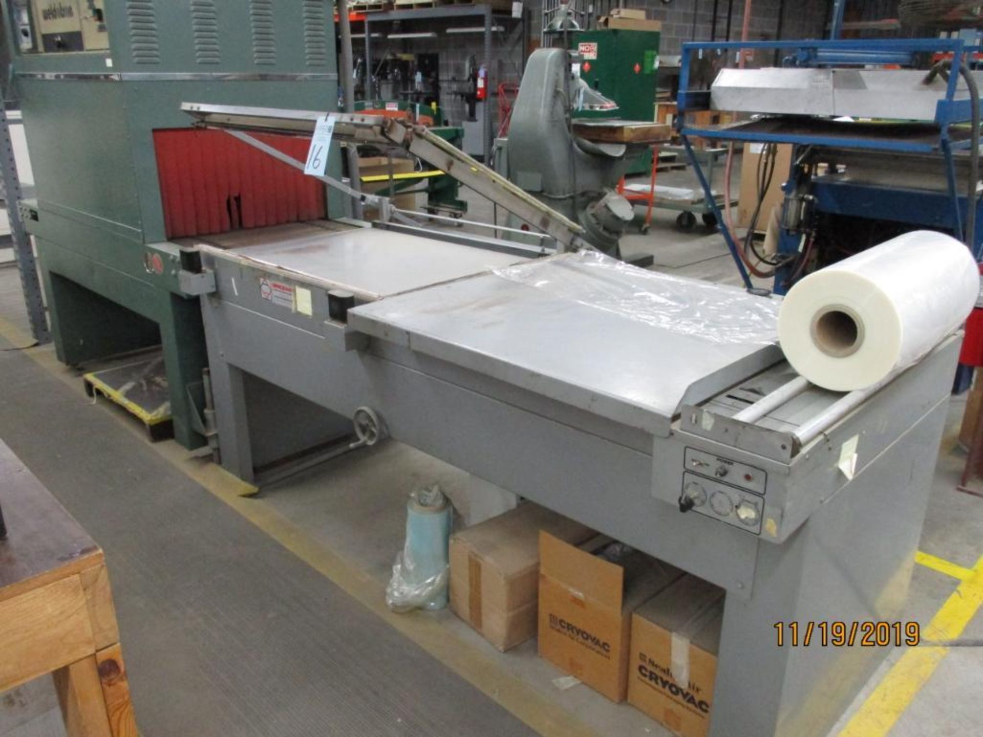 Sergeant Flexible Packaging Sealer 32" x 40" Work Area M/N 3040B S/N 12810