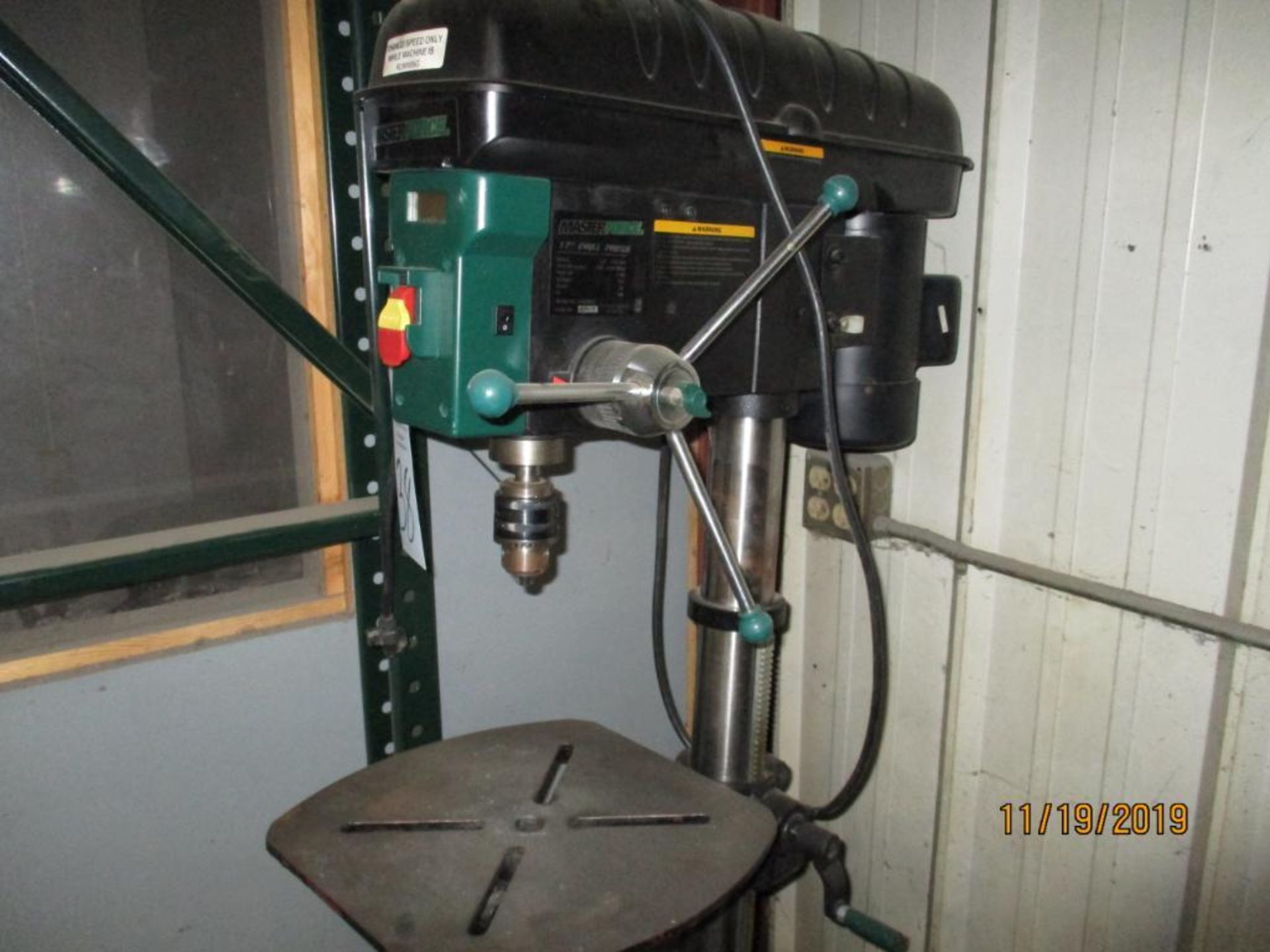 Masterforce 17" Drill Press 450-3000 RPM 1kp 1/2" Chuck M/N 240-0066 - Image 3 of 4