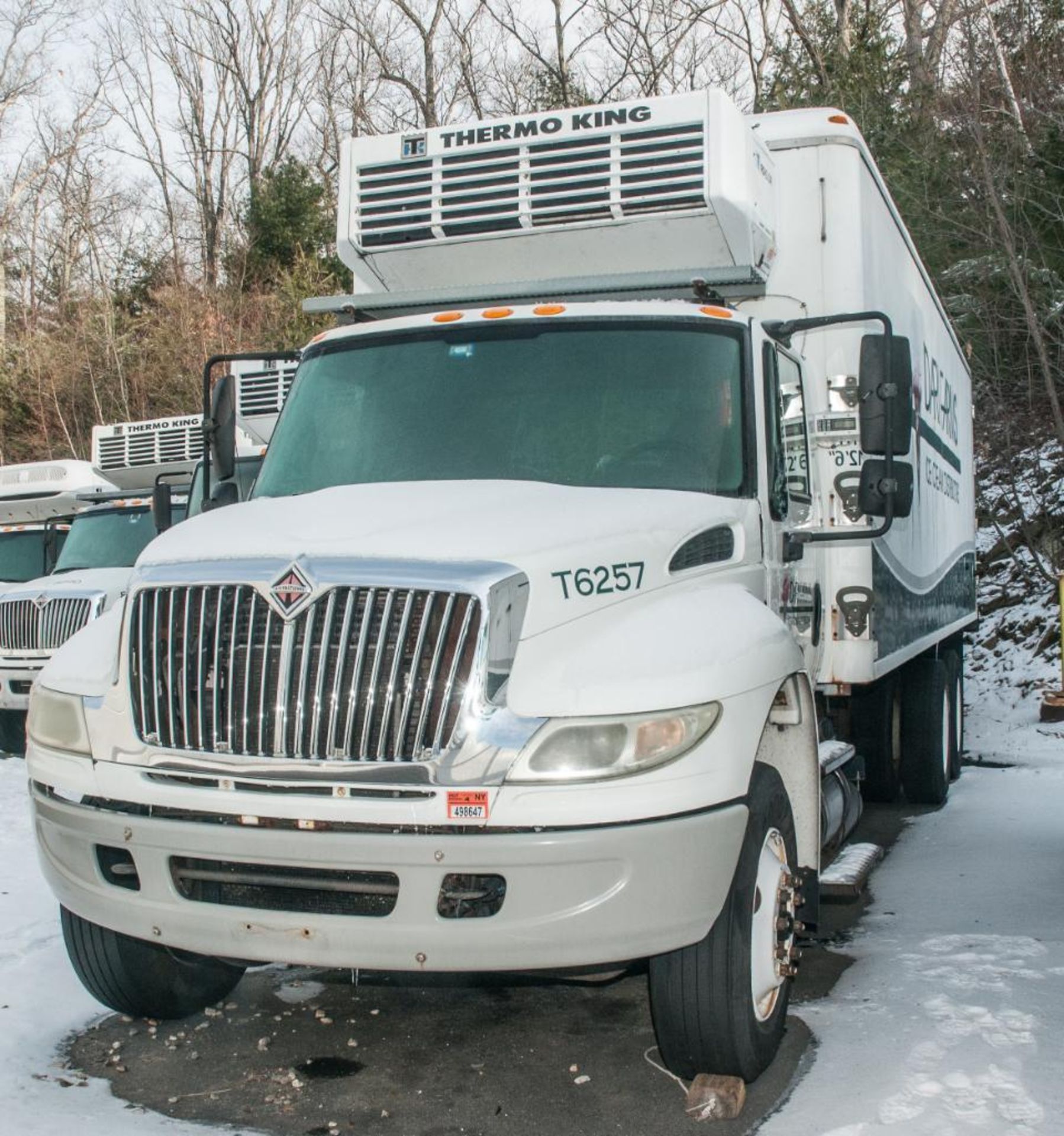 International 4400 28' T/A Reefer Truck Vin: 1HTMSAAR46H215022 (2006) DT466 Engine, Allison A/T, 24'