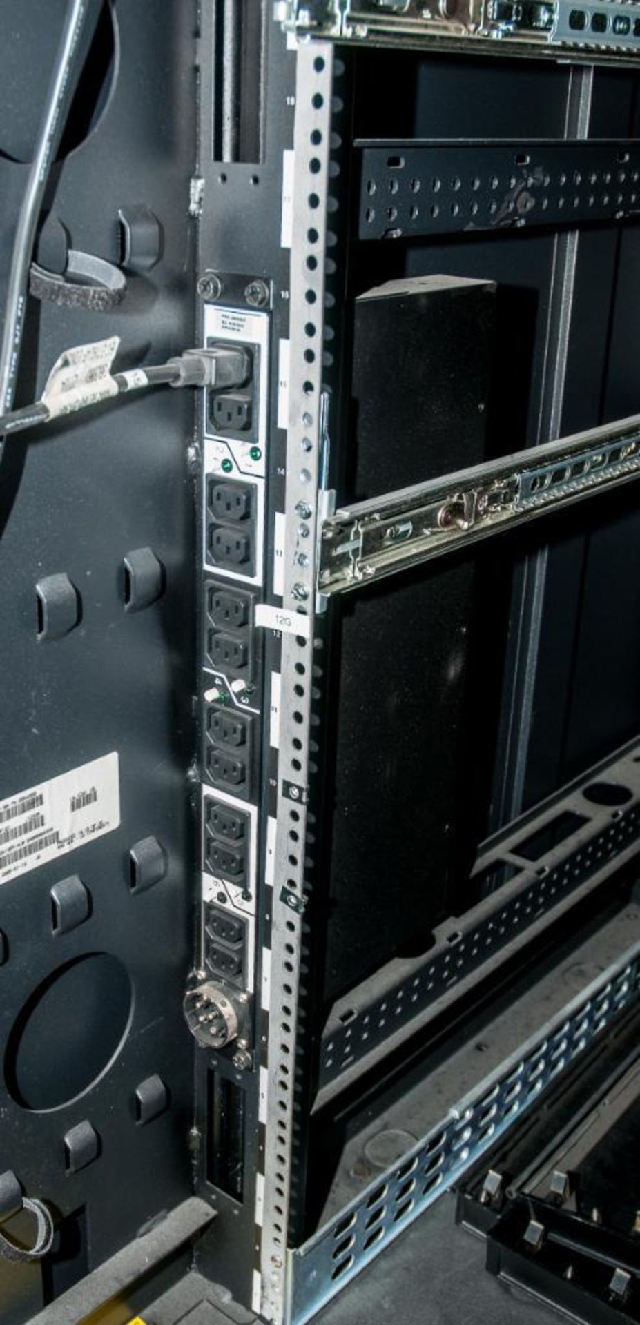 IBM 36U Server Cabinet, w/ Power distribution - Image 3 of 8