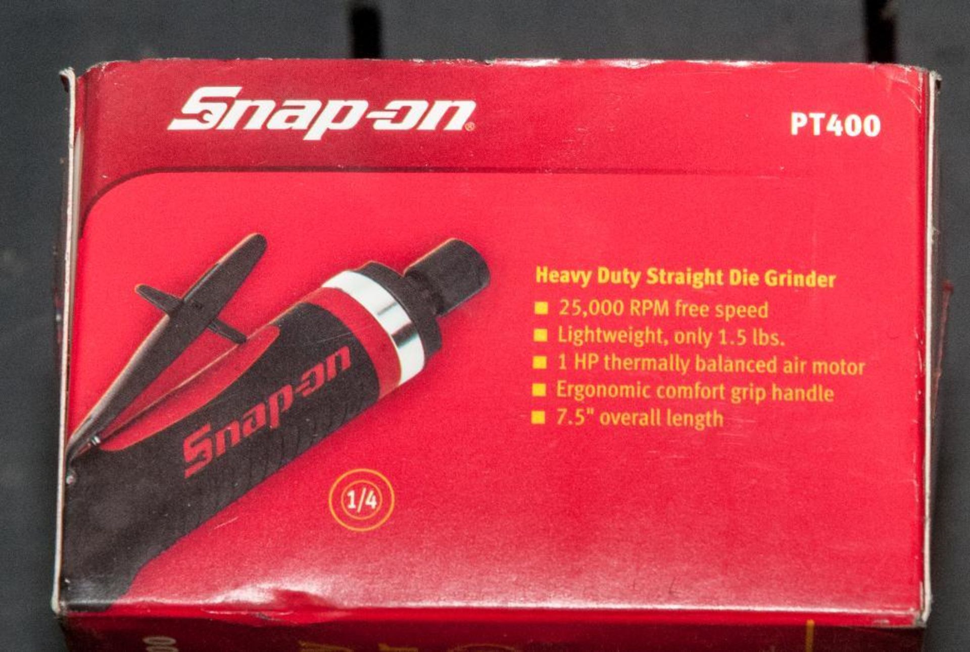 Snap-On PT400 Pneumatic Heavy Duty Straight Die Grinder - Image 4 of 4