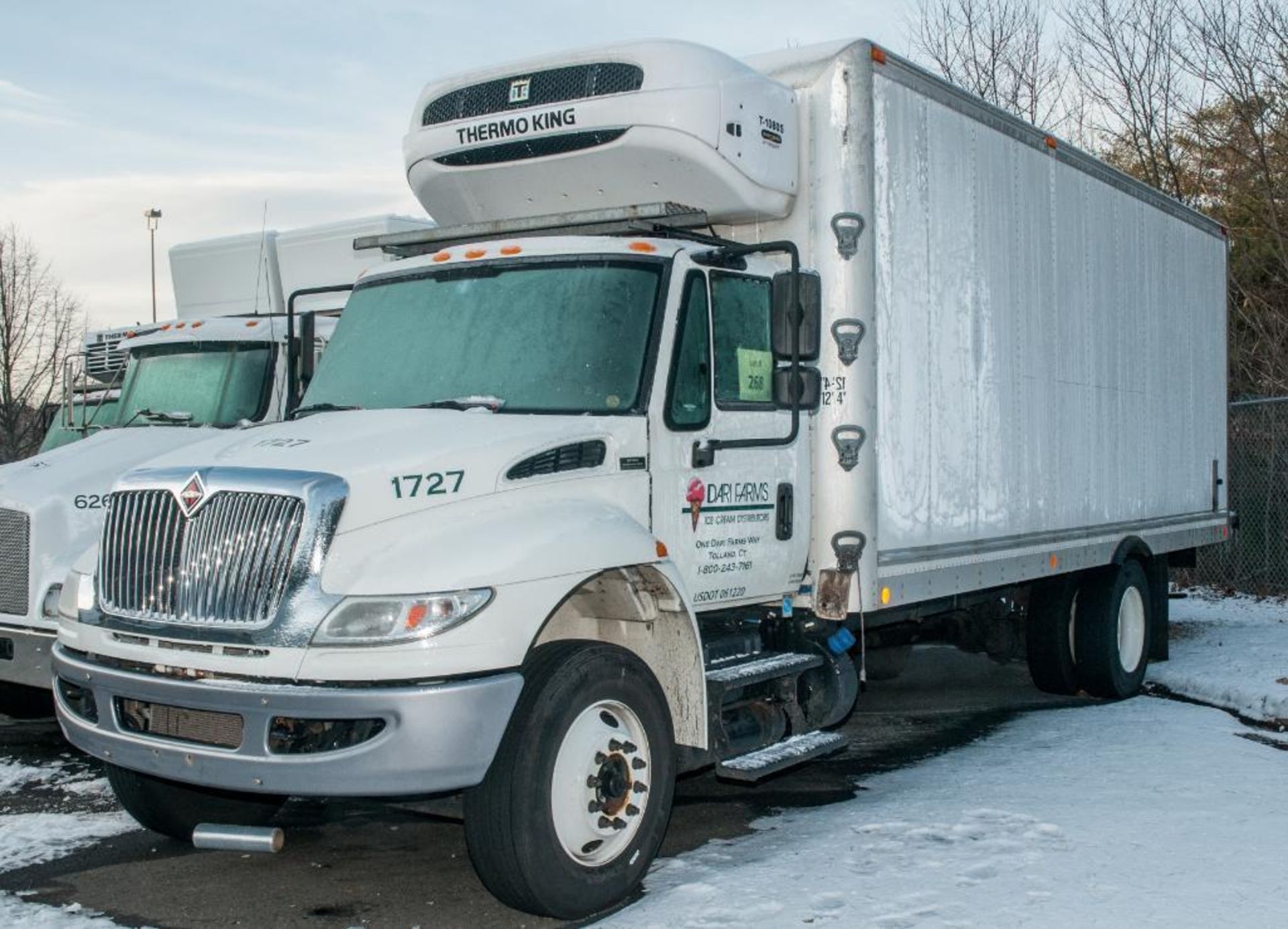 International DuraStar 4300 24' S/A Reefer Truck Vin: 1HTMMMMN0HH634251 (2017) Cummins Diesel, Allis