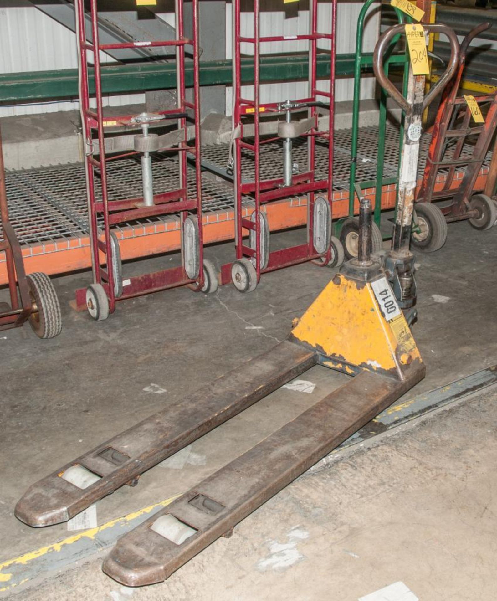 Pallet Jack, Narrow, 48" Forks,