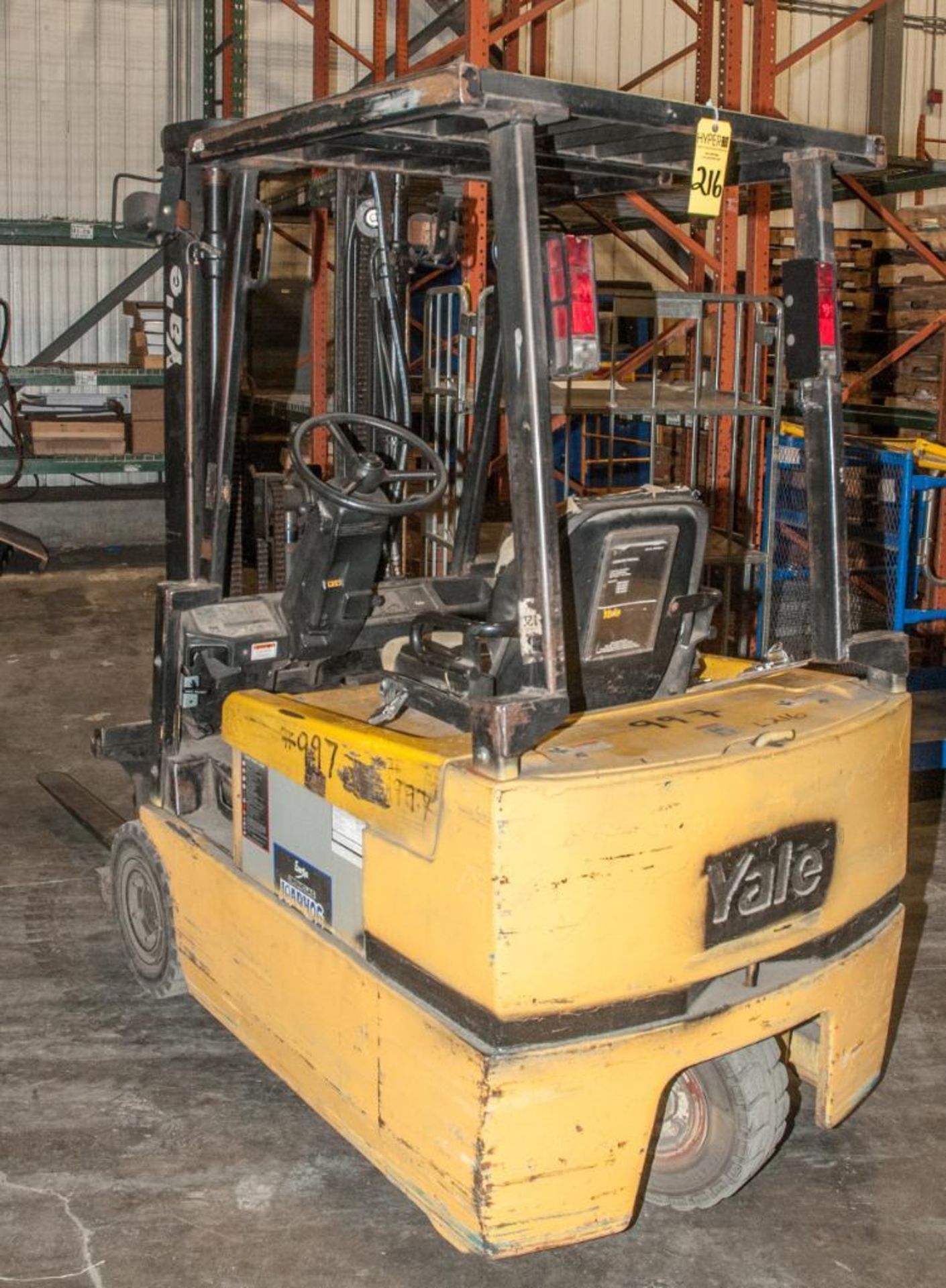 Yale Forklift, 36v, Mdl. ERP030TFN36SE082, s/n B807N01848U, 3,000 lb. Cap. 189" Reach, 42" Forks, So - Image 2 of 5