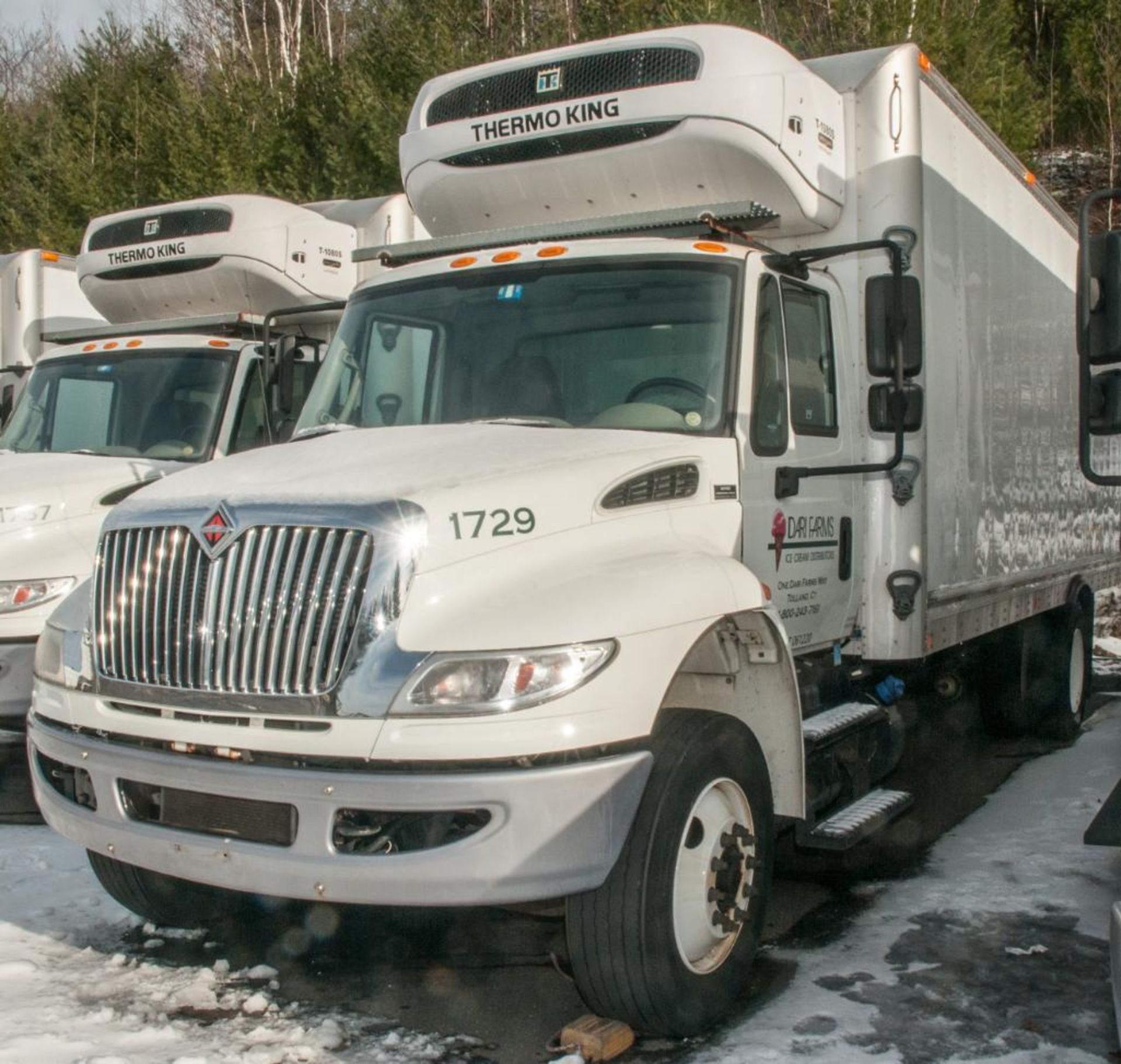 International DuraStar 4300 24' S/A Reefer Truck Vin: 1HTMMMMN4HH634253 (2017) Cummins Diesel, Allis