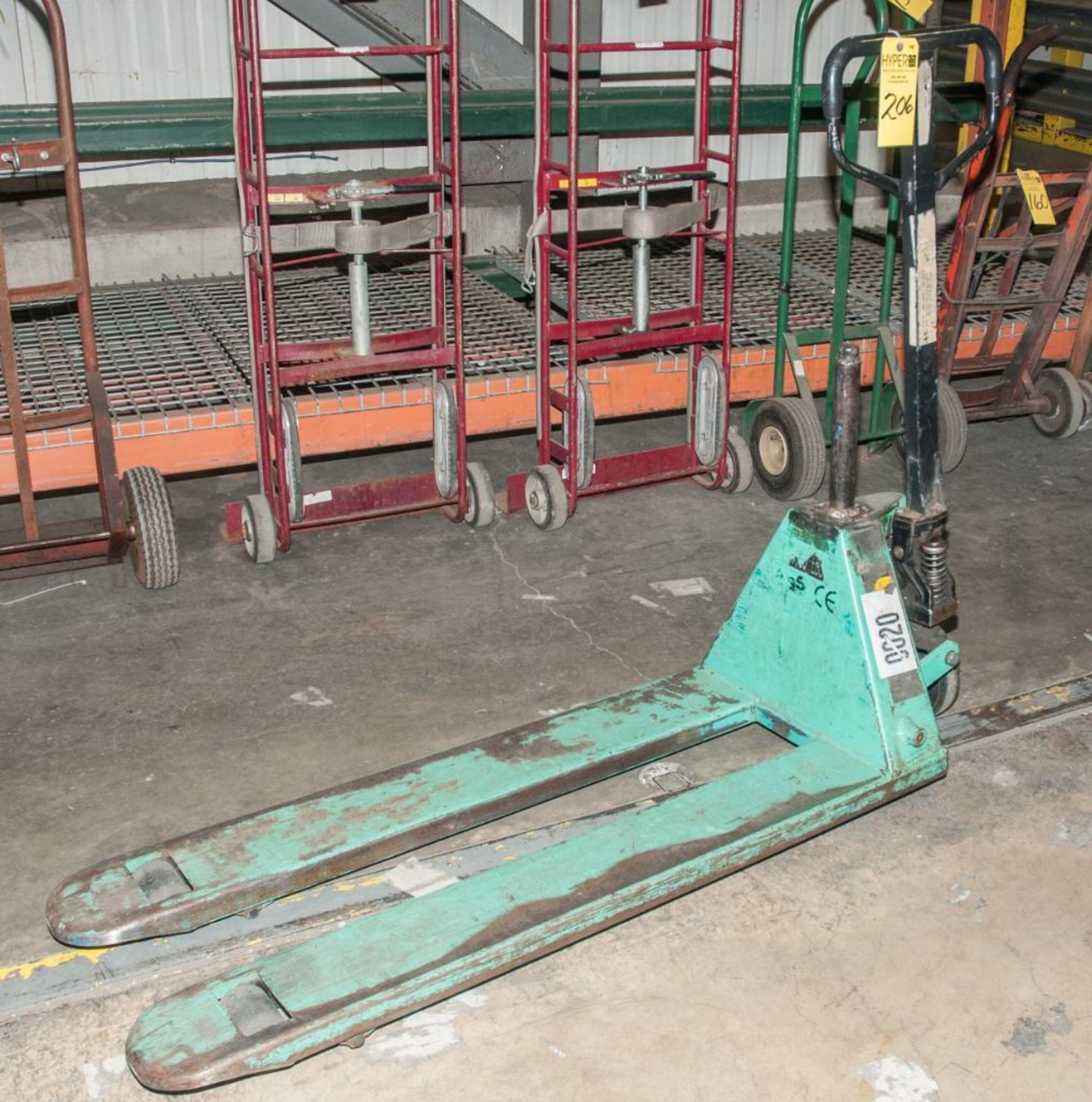 Wesco Pallet Jack, Narrow, 48" Forks