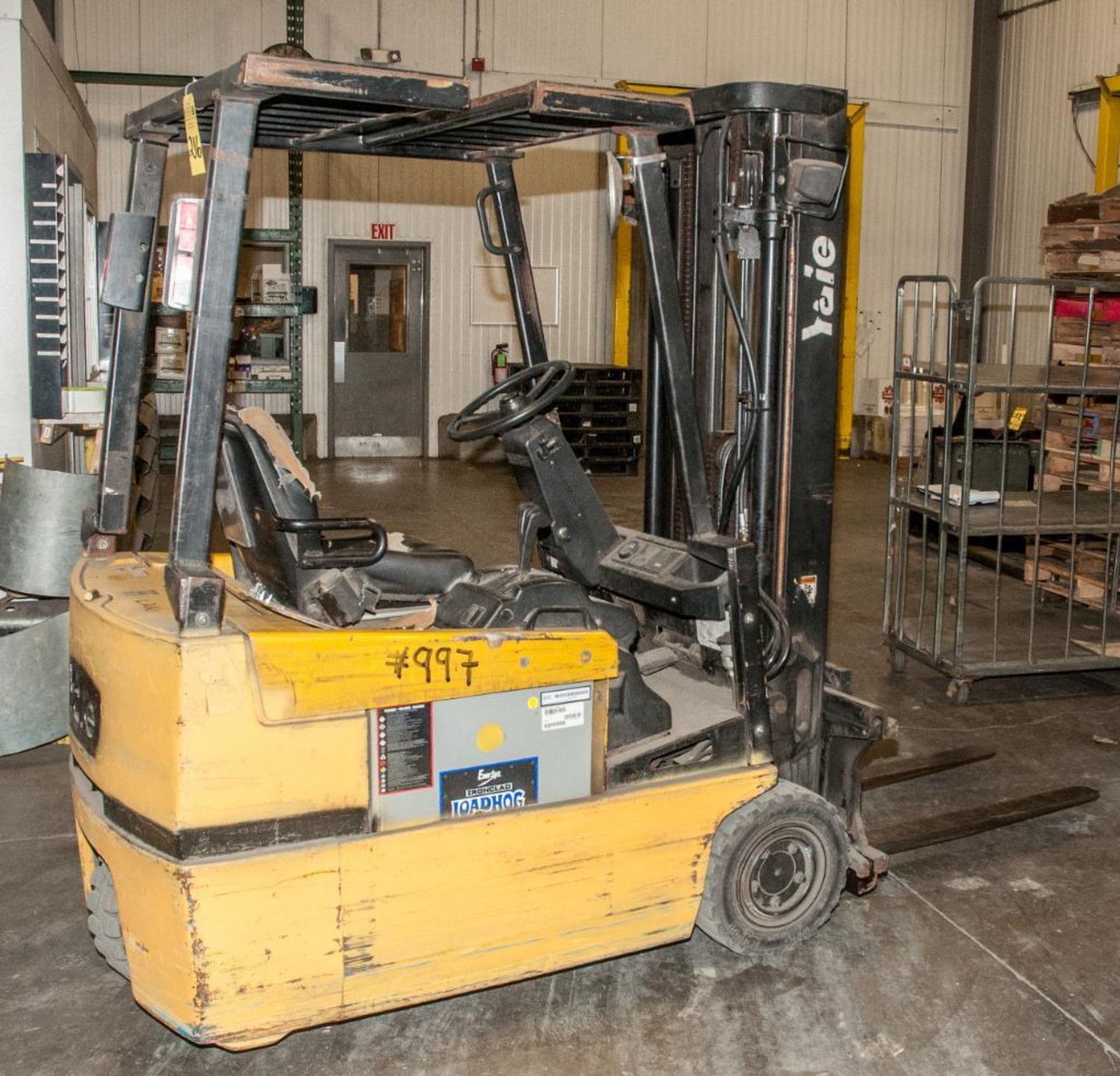 Yale Forklift, 36v, Mdl. ERP030TFN36SE082, s/n B807N01848U, 3,000 lb. Cap. 189" Reach, 42" Forks, So - Image 3 of 5