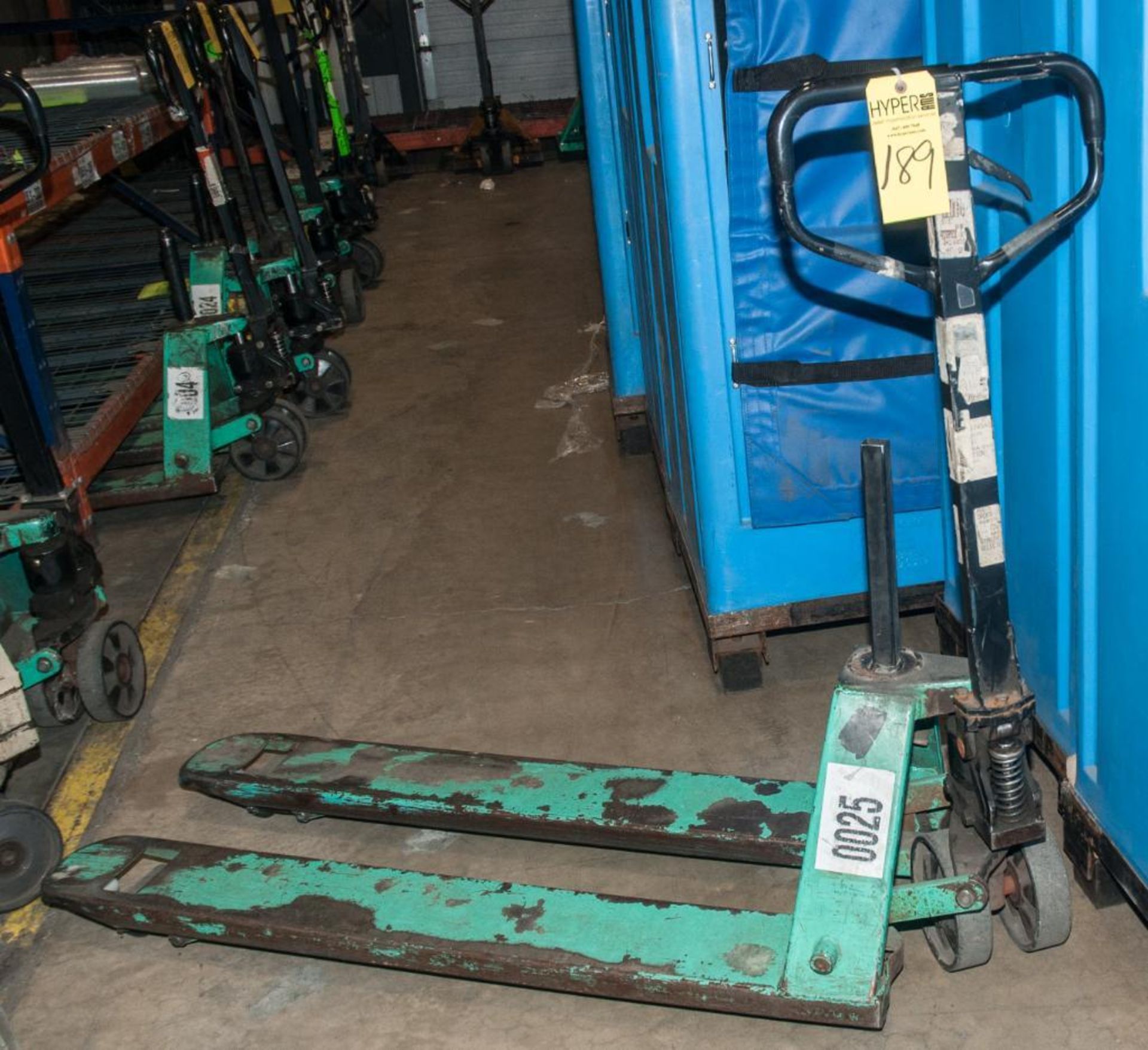 Wesco Pallet Jack, Narrow, 48" Forks