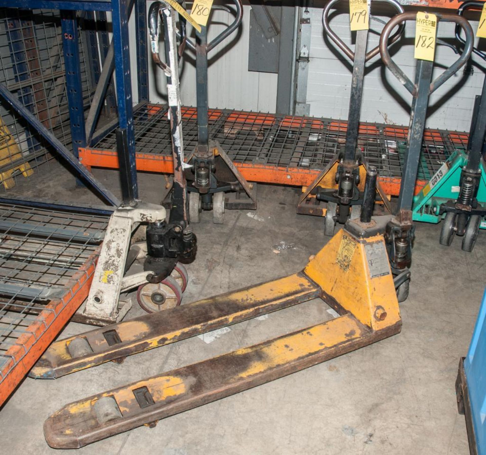 MultiTon Pallet Jack, Narrow, 48" Forks, 5500 lb. Cap.