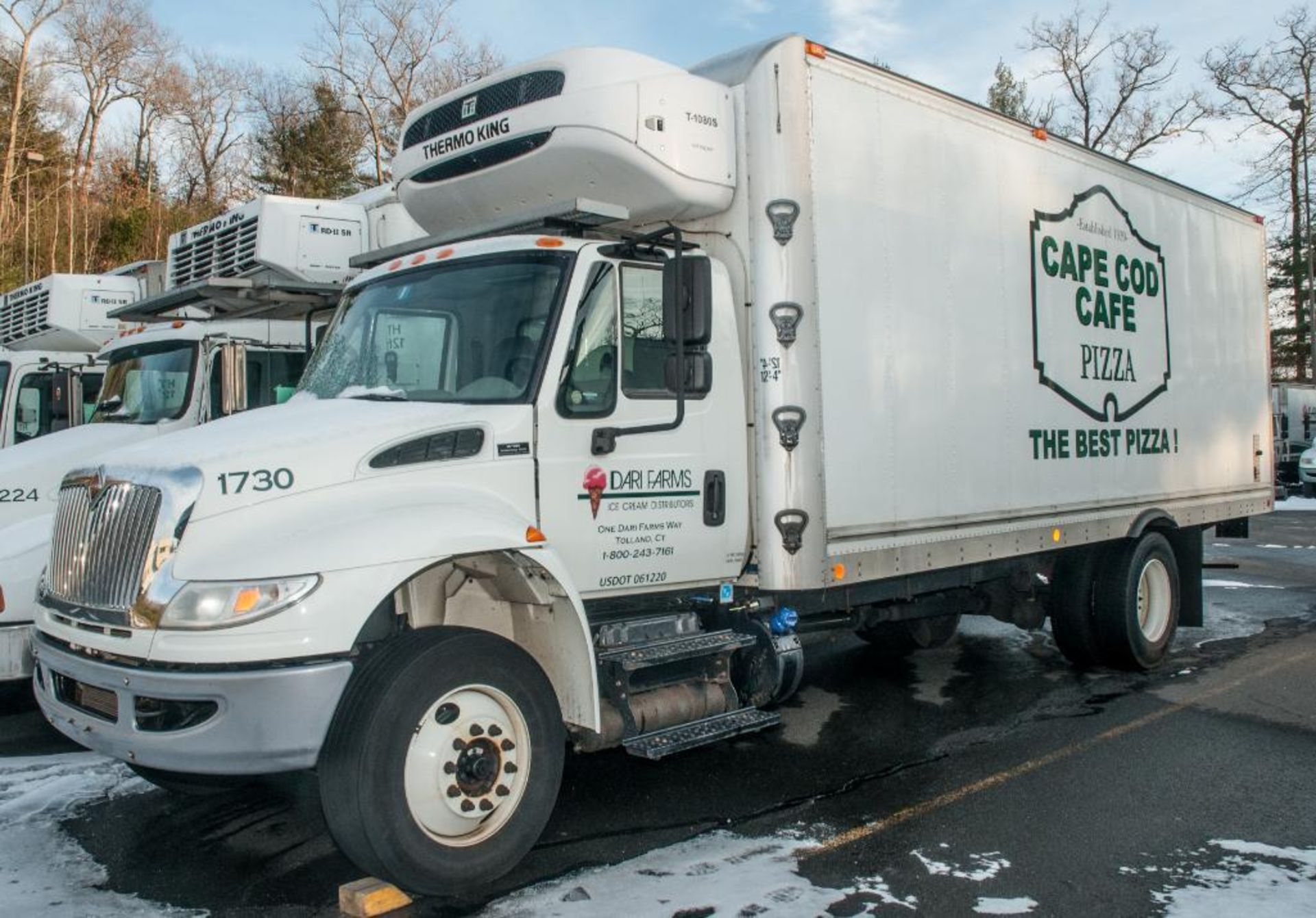 International DuraStar 4300 24' S/A Reefer Truck Vin: 1HTMMMMN6HH634254 (2017) Cummins Diesel, Allis