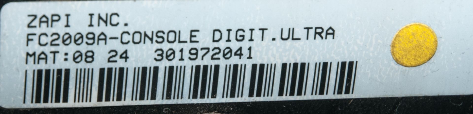 Zapi Inc. FC2009A- Console Digit. Ultra Crown Code Reader - Image 3 of 3