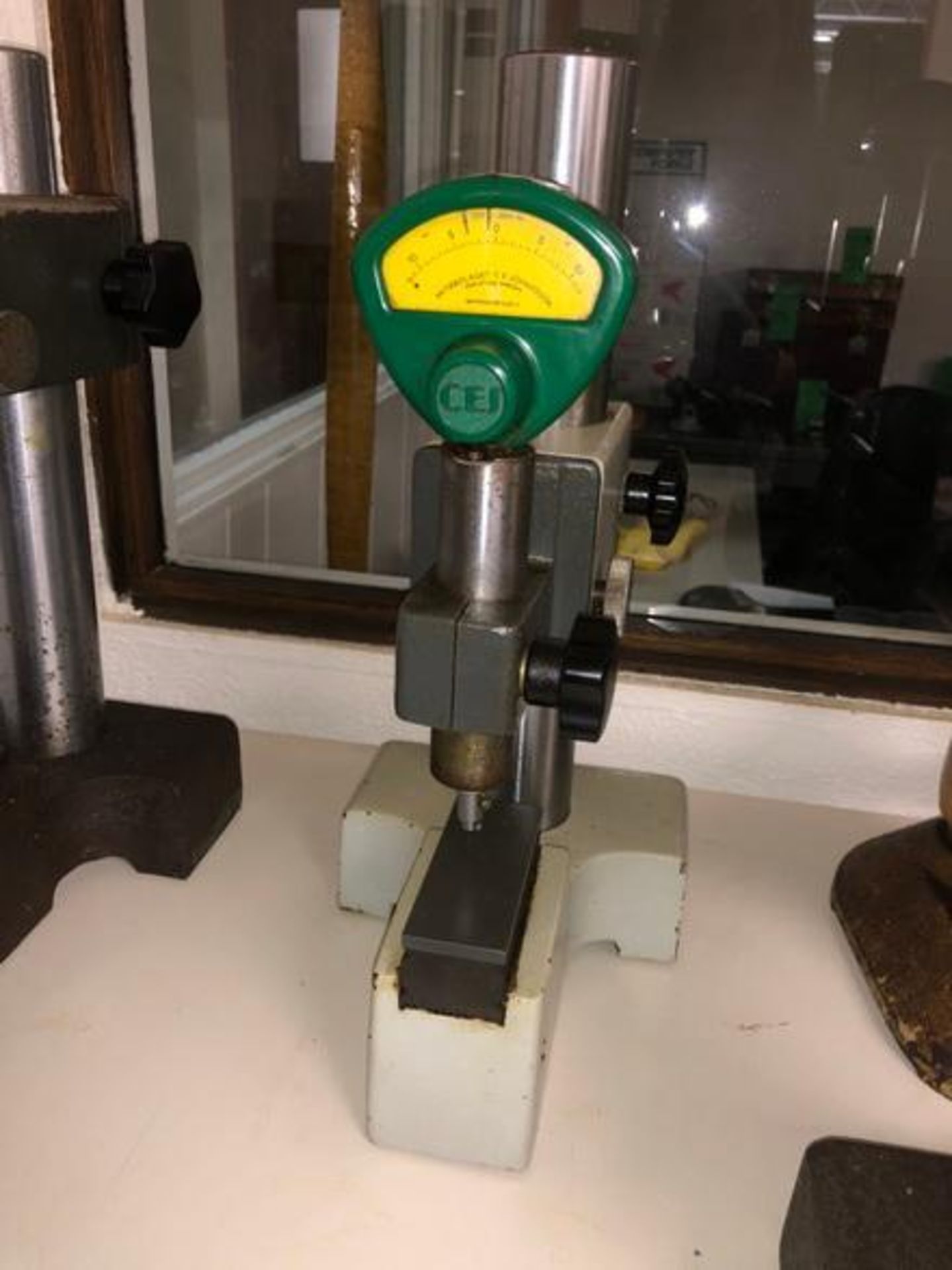 C.E. Johansson Mikrokator 510 E- 5 Comparator with Fine Adjust Stand, .00002 - Image 3 of 5