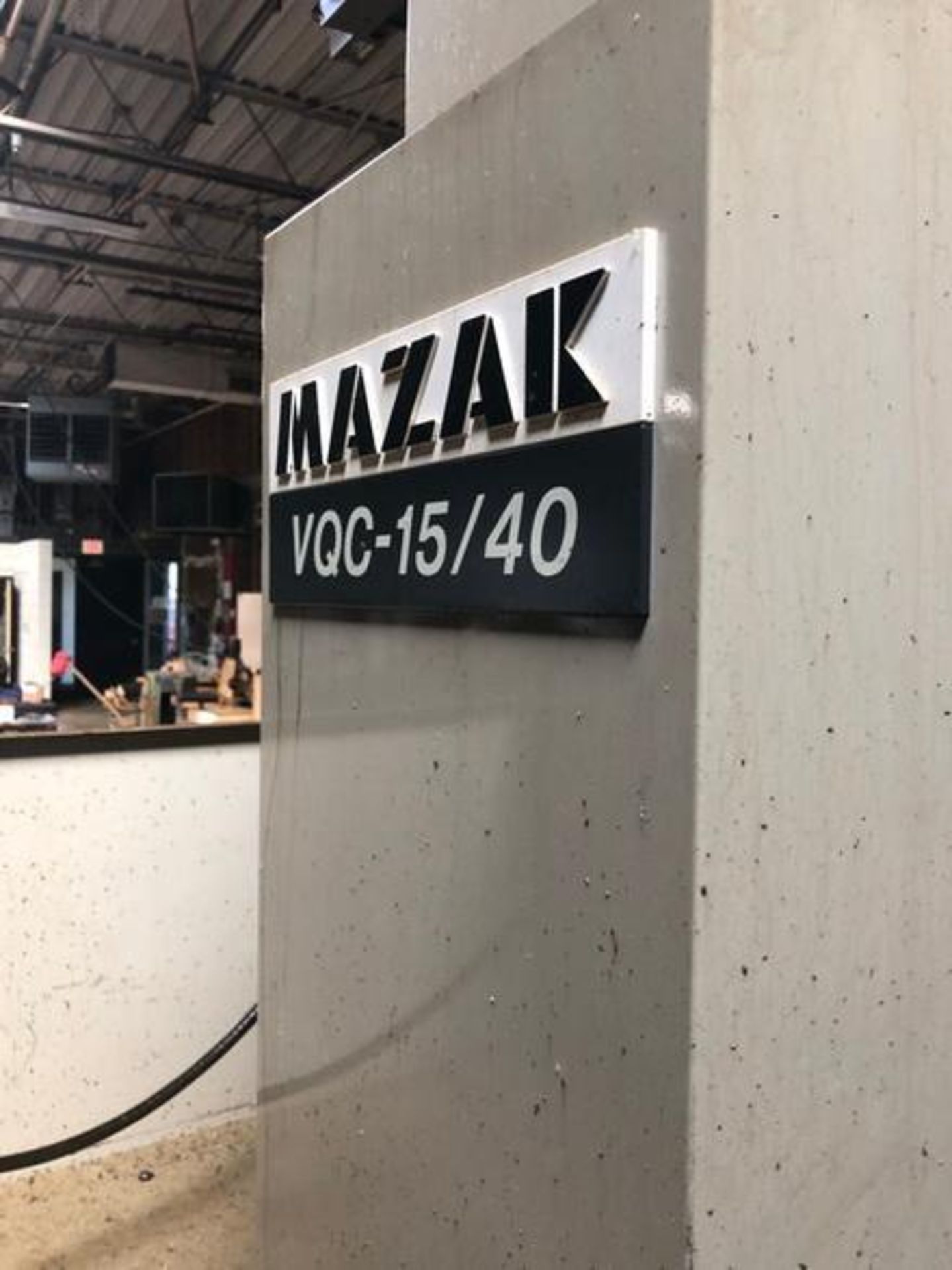 Mazak Model: VQC-15/40 CNC Vertical Machining Center S/N: 69076, 16"x36", 16-Position ATC, Yuasa 4th - Image 16 of 27