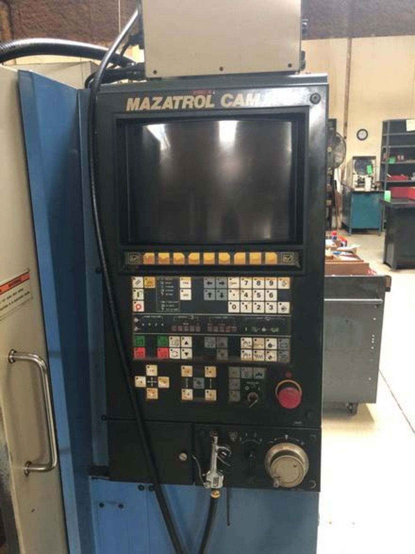 Mazak Model: VQC-15/40 CNC Vertical Machining Center S/N: 66110, 16"x35", 16-Position ATC, Yuasa 4th - Image 14 of 30