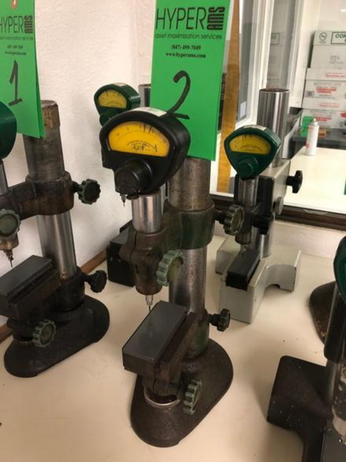 C.E. Johansson Mikrokator 510 E- 5 Comparator with Fine Adjust Stand, .00002