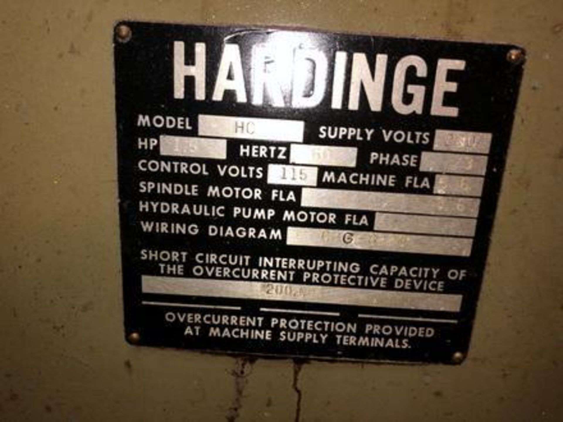 Hardinge HC Tool Room Lathe - Image 12 of 12