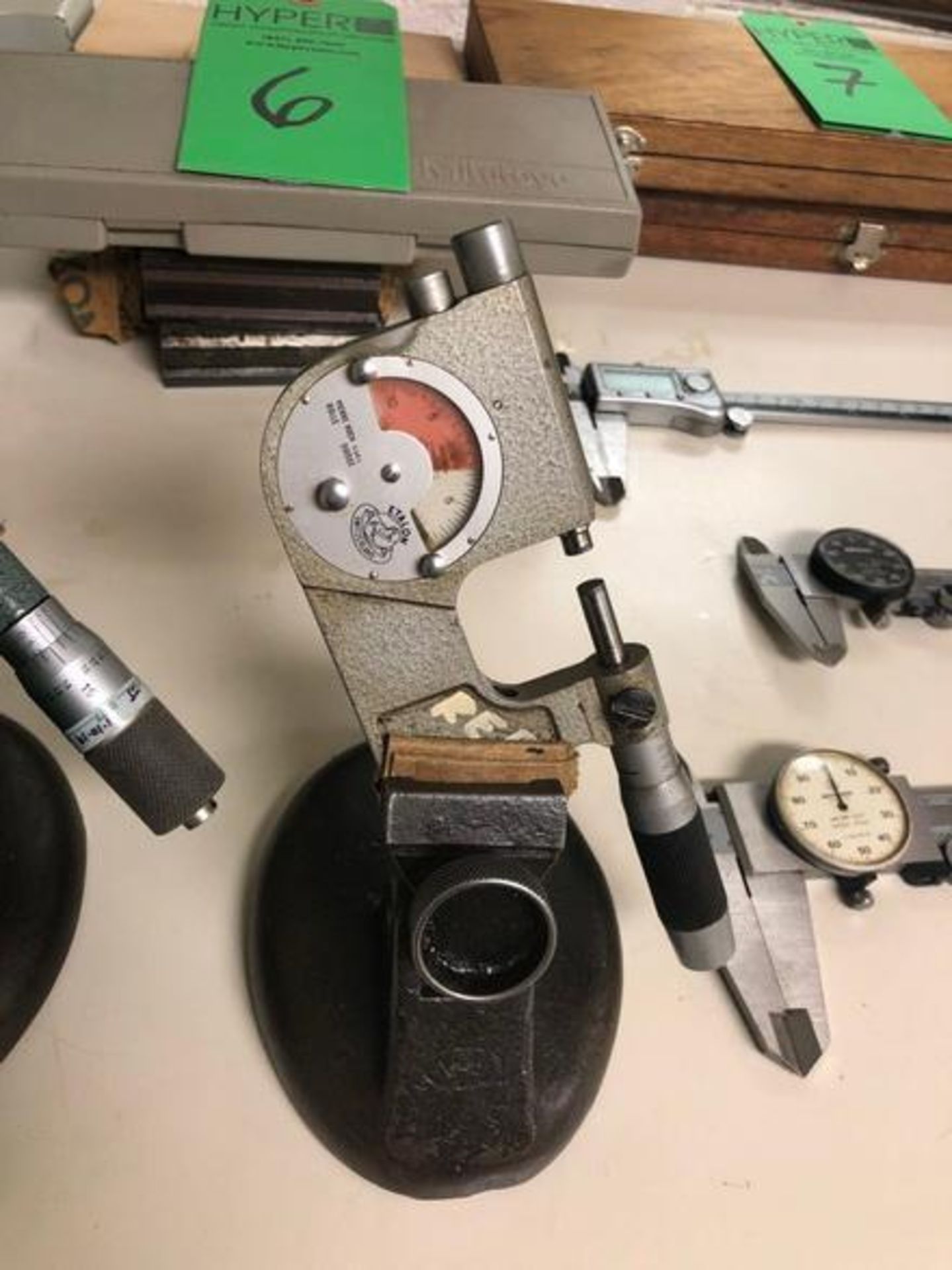 Assorted Test Equipment c/o: Mitutoyo Indicator Micrometer 0-1" w/Retractable Anvil - Image 4 of 7