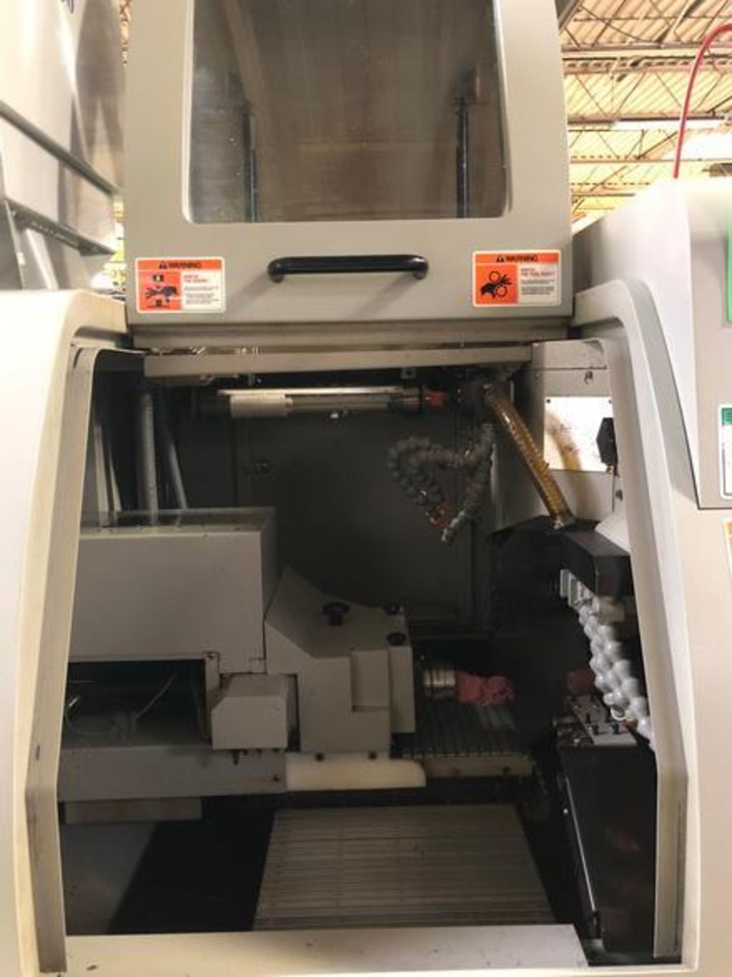 Hanwha 26mm XD26H 7-Axis CNC Swiss Lathe S/N XD-26-CH-0715 (2012) Fanuc Hanwha-I Series CNC Control - Image 8 of 19