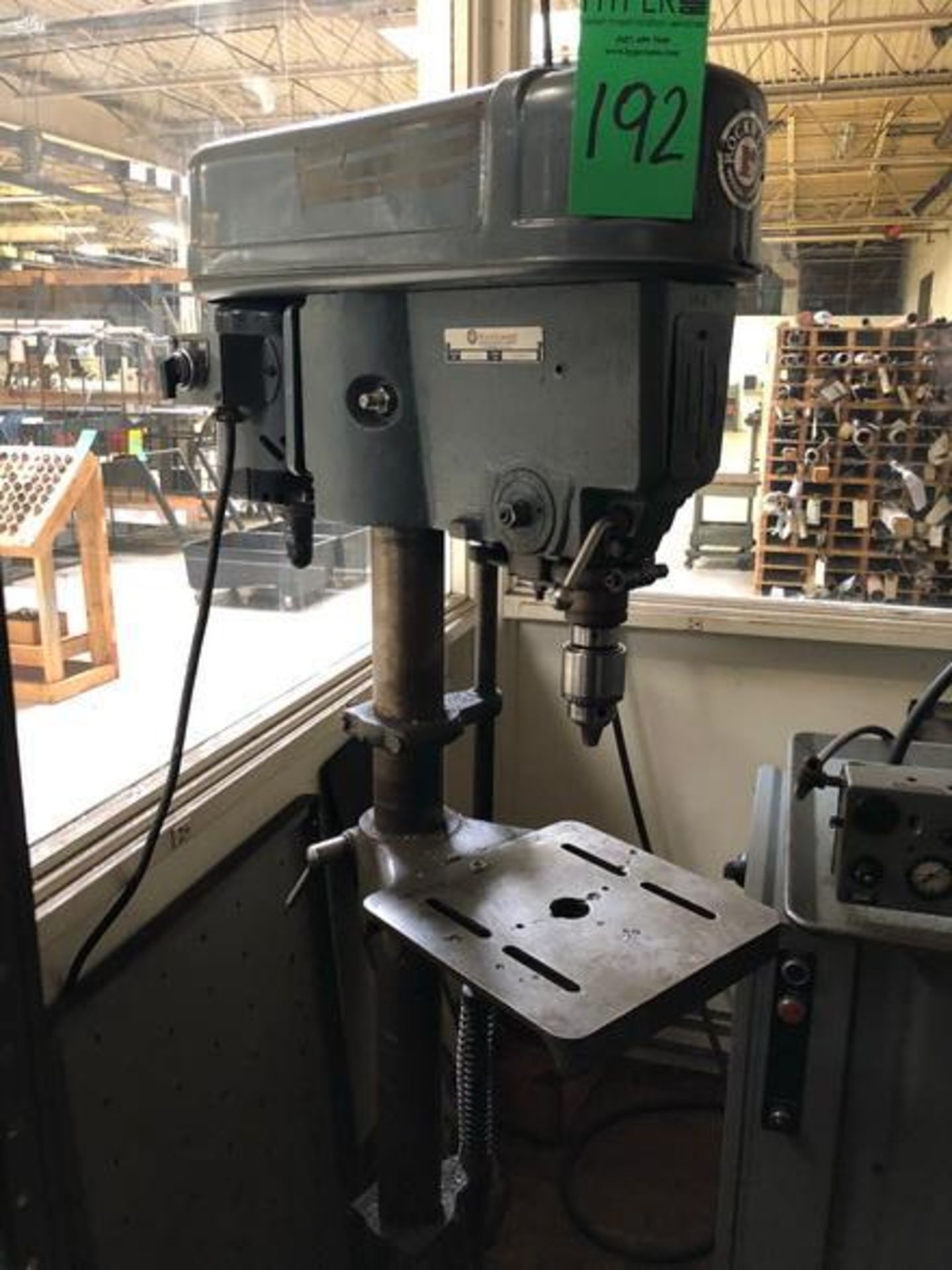 Delta Rockwell Model: 15-017 Drill Press Adjustable table size 10" 1/2 x 10" , Motor model: 62-610 p - Image 3 of 5