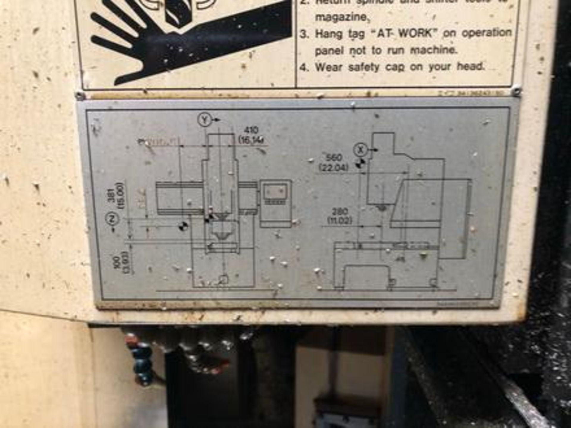 Mazak Model: VQC-15/40 CNC Vertical Machining Center S/N: 69076, 16"x36", 16-Position ATC, Yuasa 4th - Image 25 of 27