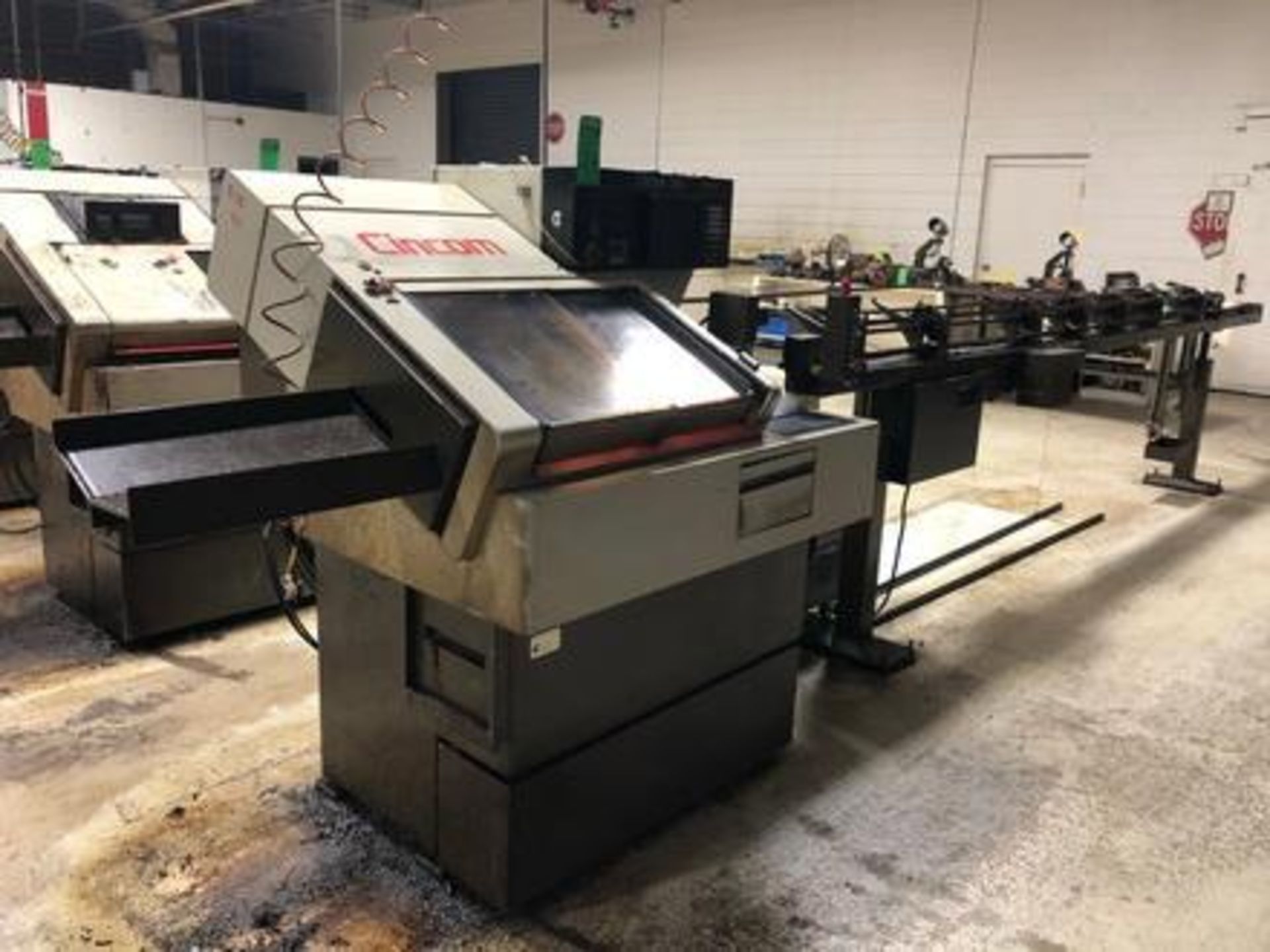 Citizen Cincom Model: G16 Swiss Type CNC Lathe S/N R-1074 Year (1985) Fanuc System 2T