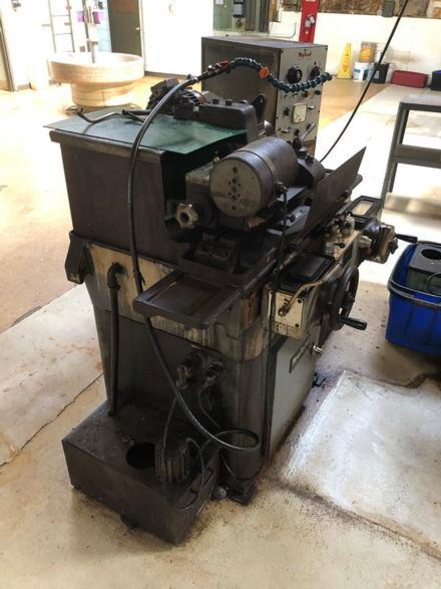 Myford Cylindrical Grinder Model HTP, wheel spindle speed 1830-1898 HP , Serial # HPT139104 Table si - Image 4 of 20