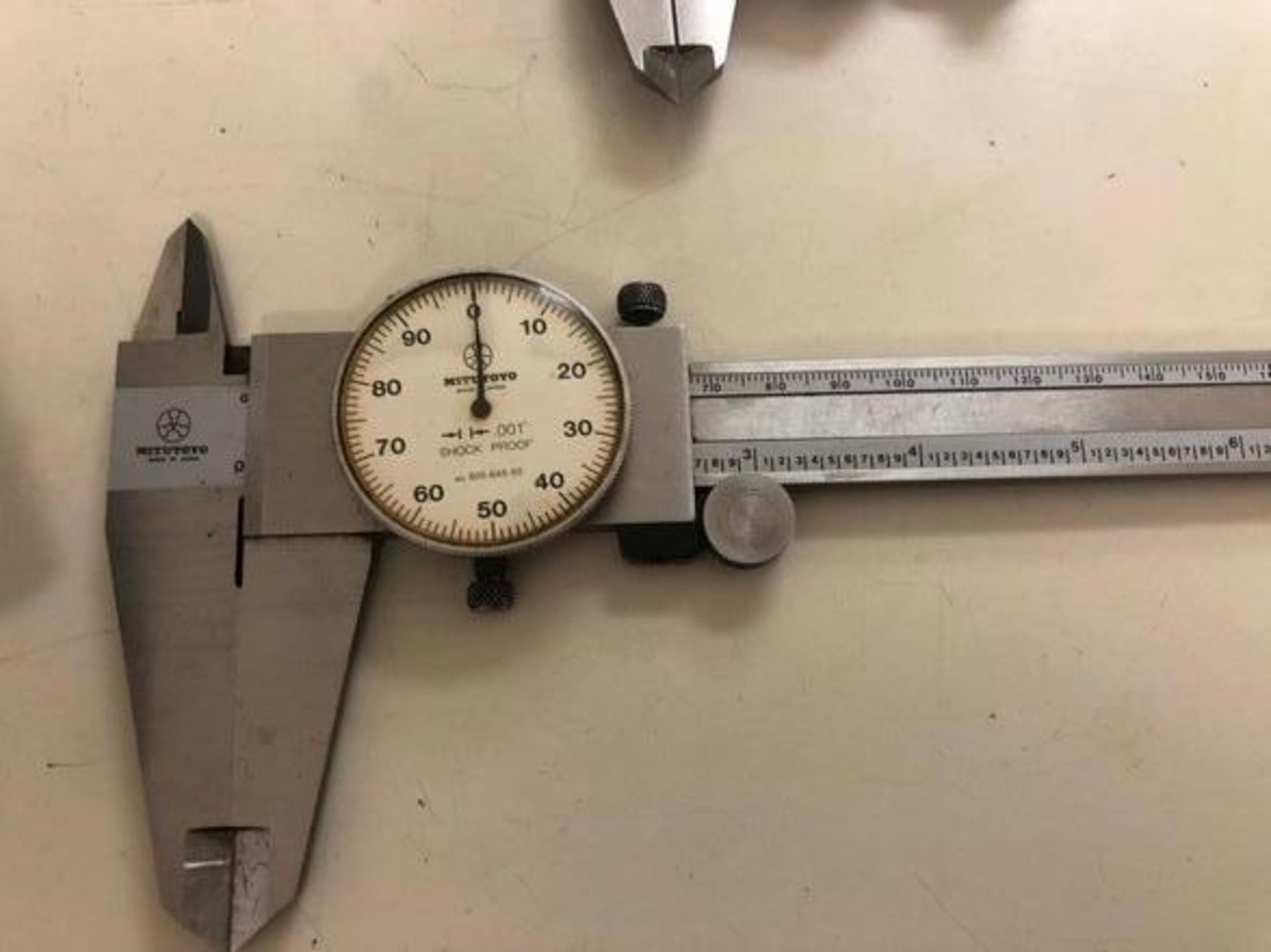Assorted Test Equipment c/o: 1ea Mitutoyo 505-717 Dial Calipers, Inch, White Face, for Inside, Outsi - Image 4 of 4