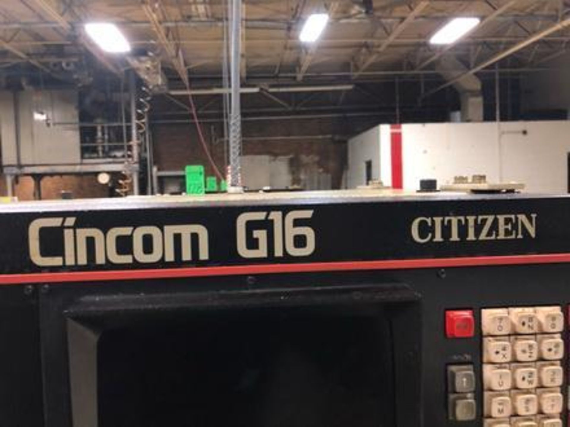 Citizen Cincom Model: G16 Swiss Type CNC Lathe S/N R-1190 Year (1985) Fanuc System 2T - Image 15 of 15