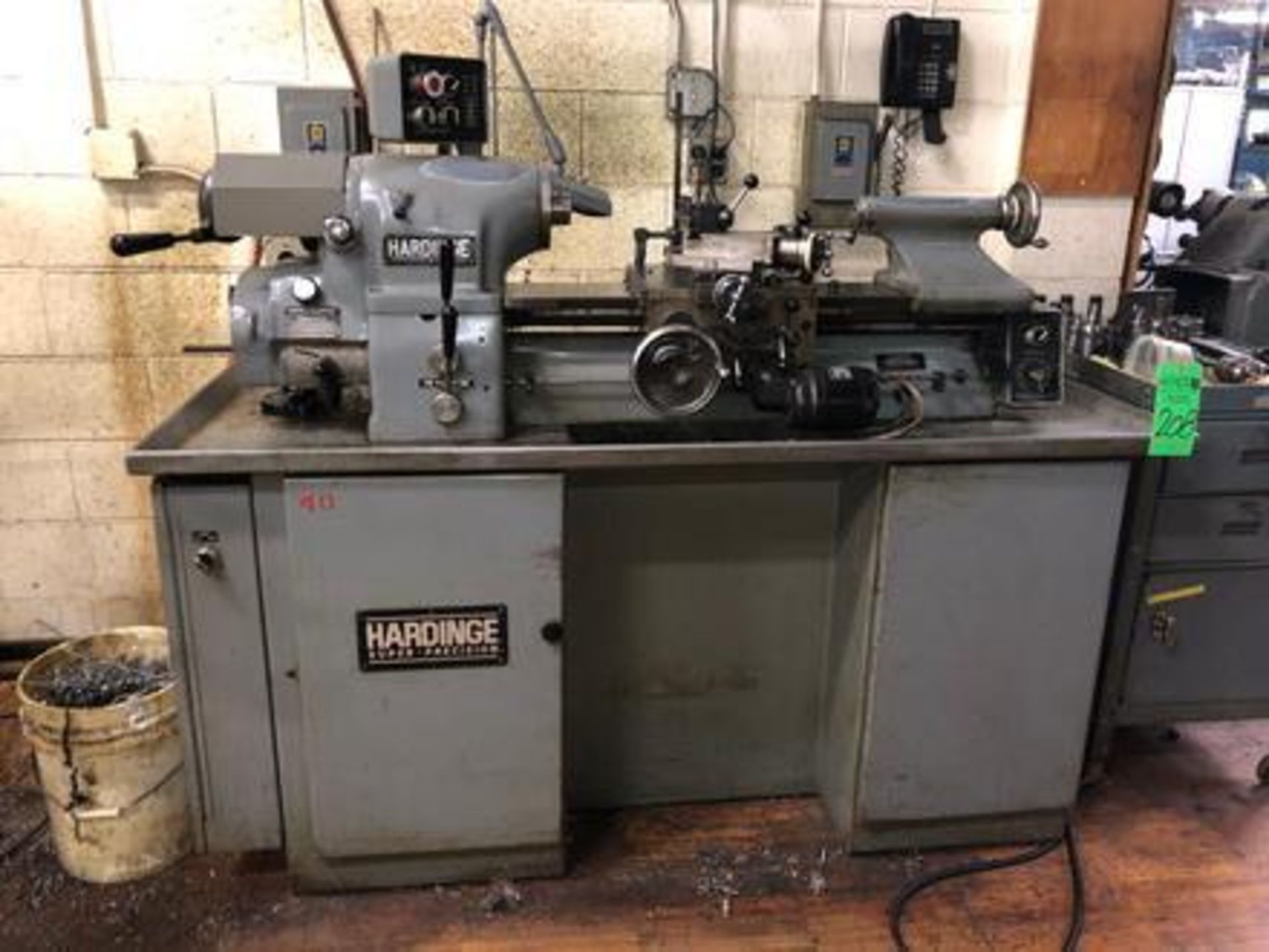 Hardinge Model HLV-H Lathe s/n 9759-T