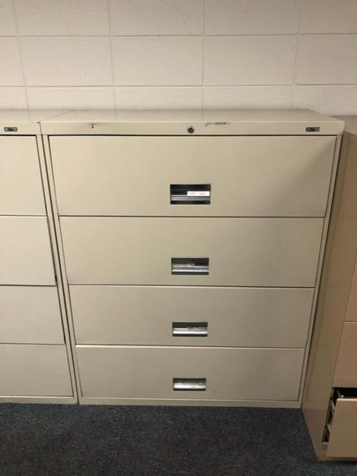 3 Flex Model Vertical 3 Drawers File Cabinet Size 42' X 18" X 52" - Image 5 of 9